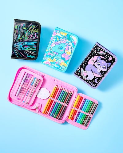 Filled Pencil Cases