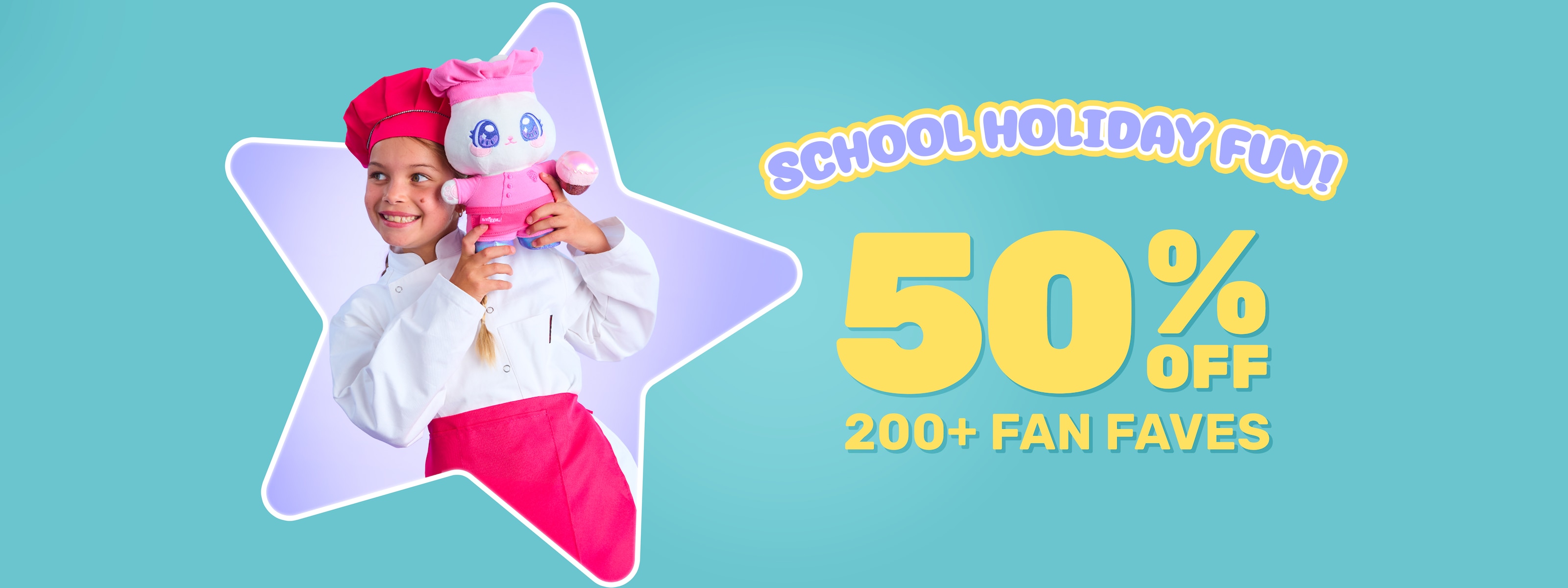 50% off Fan Faves