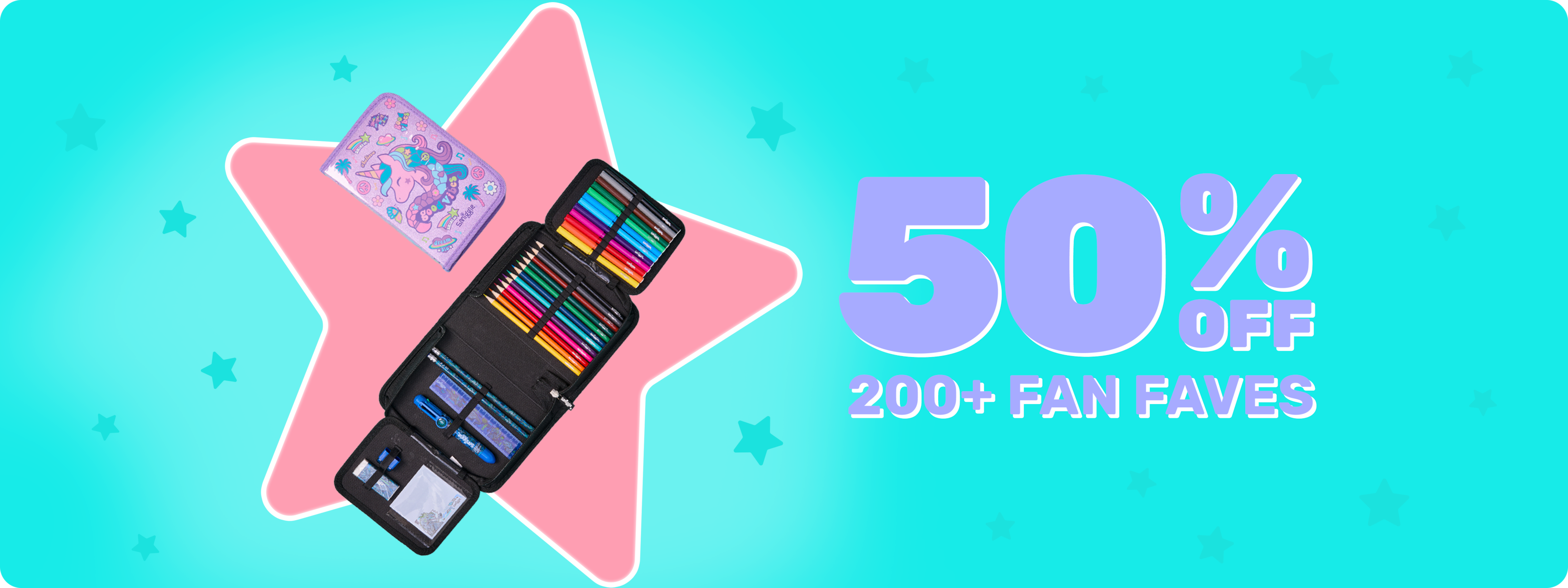 50% off Fan Faves