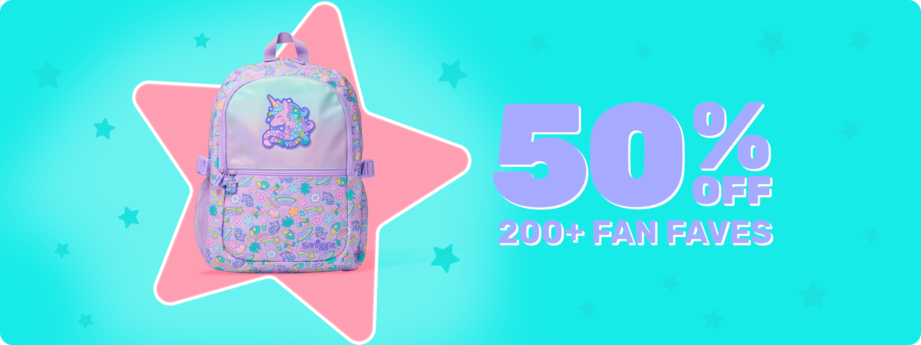 50% off Fan Faves