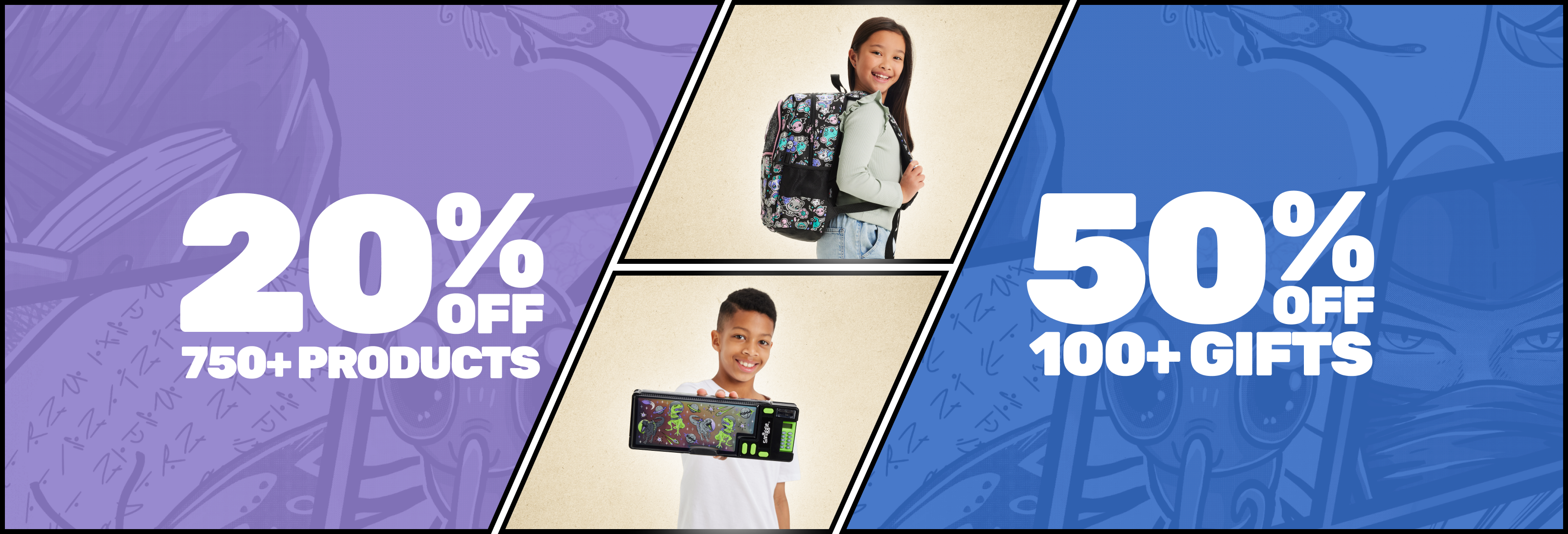 50% off Sel + 20% Off