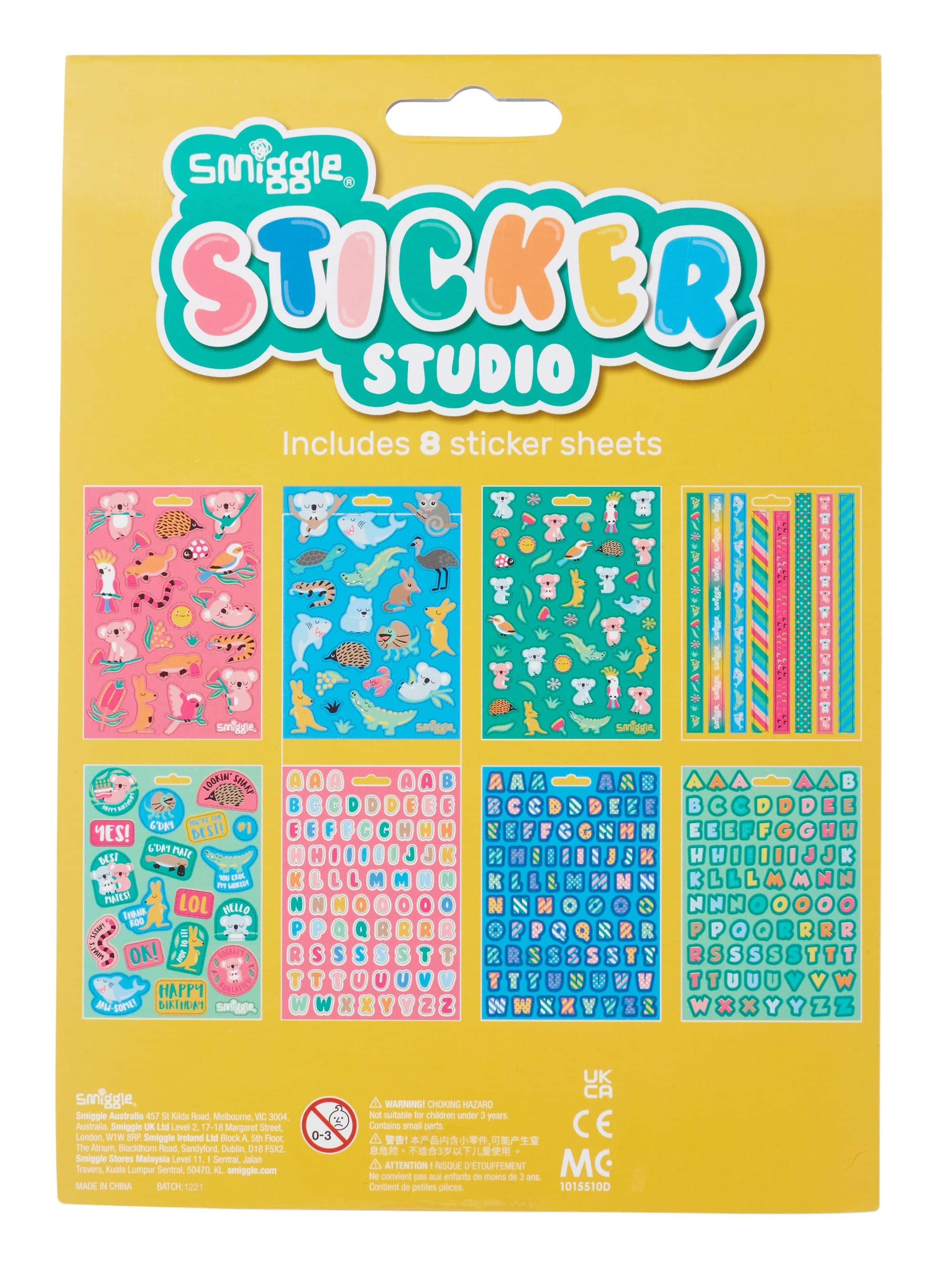Image for Sticker Studio Book from Smiggle