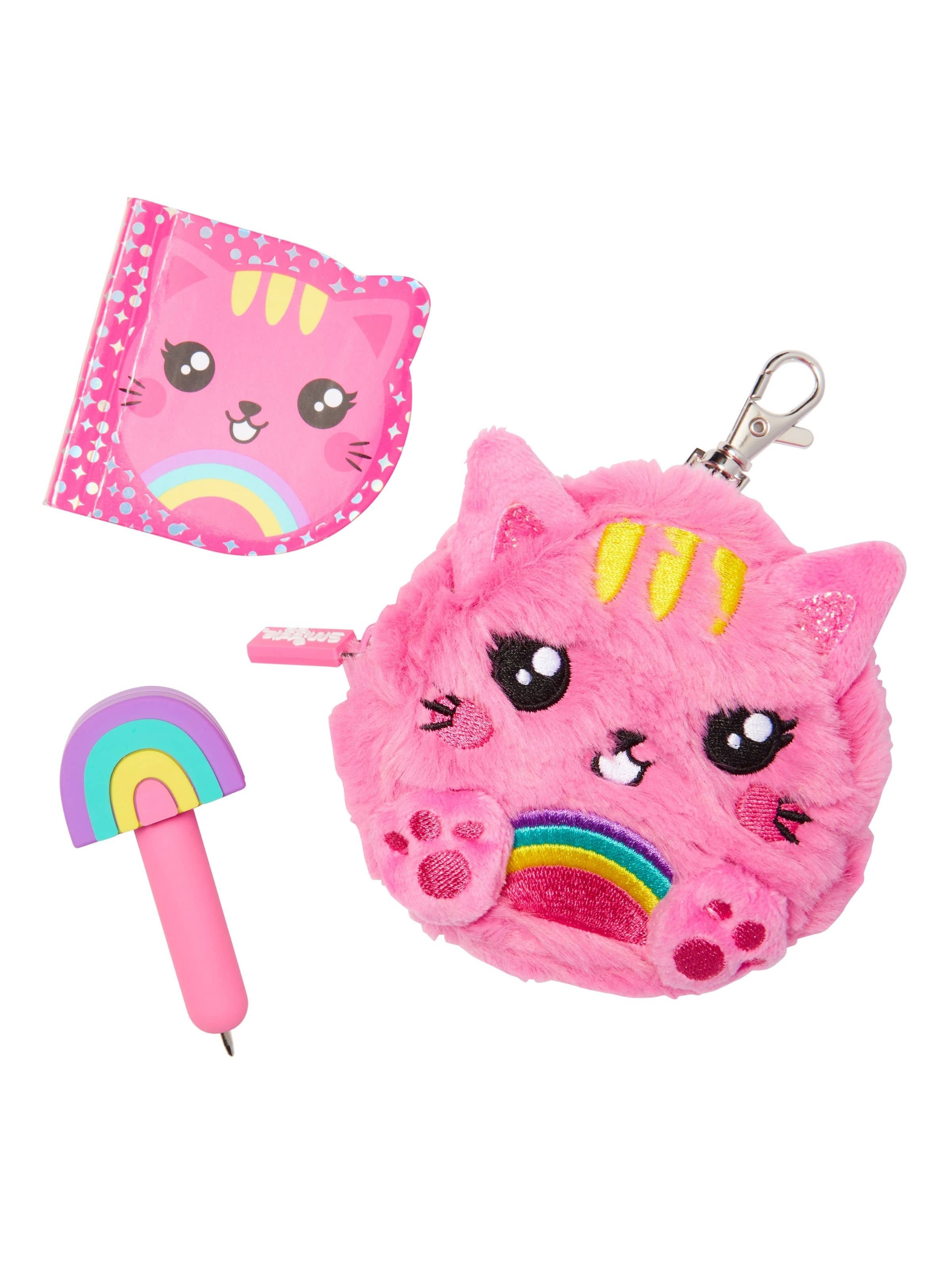 Image for Fluffy Mini Pen Pal Notepad Keyring from Smiggle