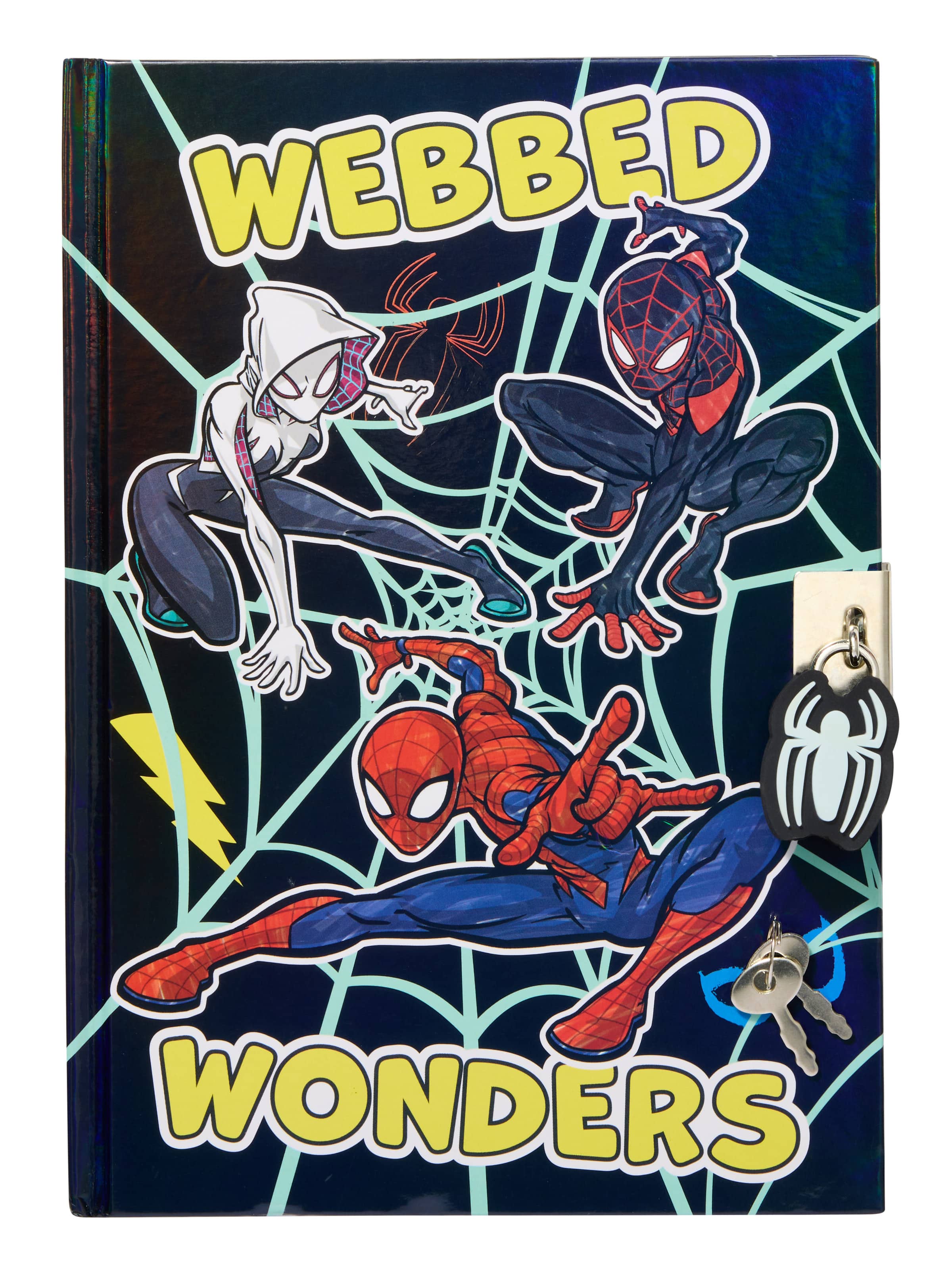 Image for Spider-Man A5 Lockable Notebook from Smiggle