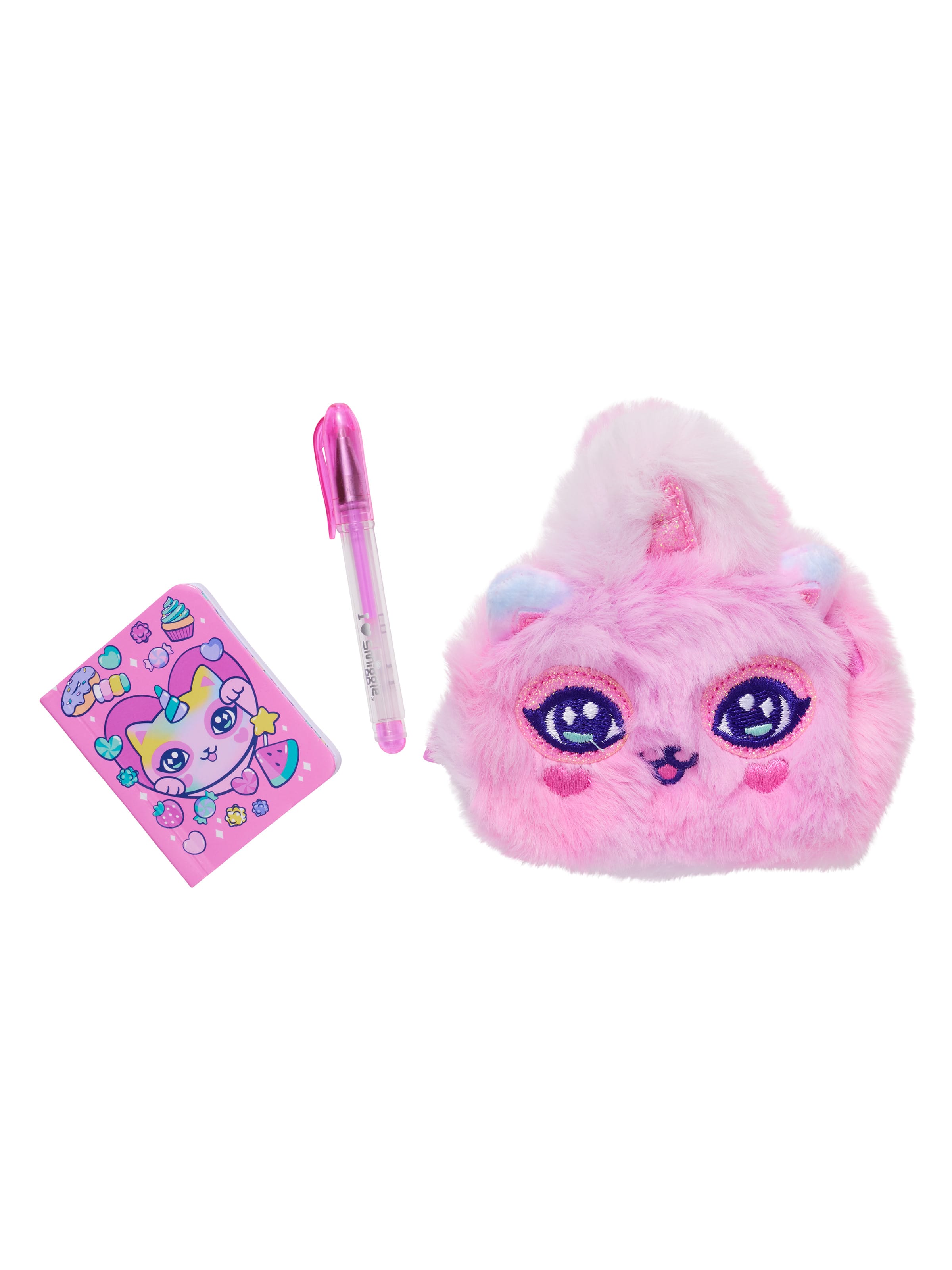 Furry Buds Mini Pen Pal Notepad Keyring