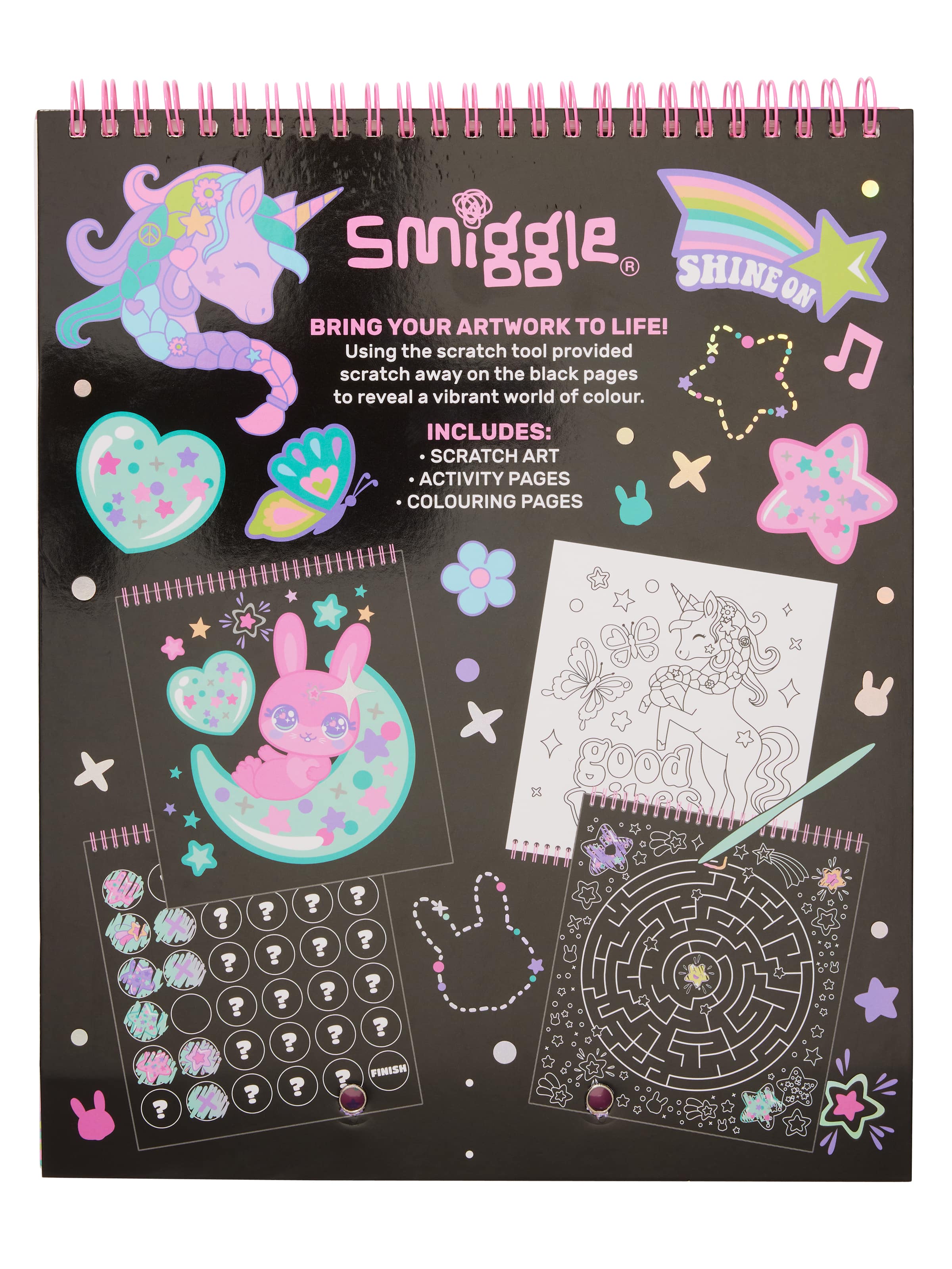 Image for All Stars Scratch Book from Smiggle