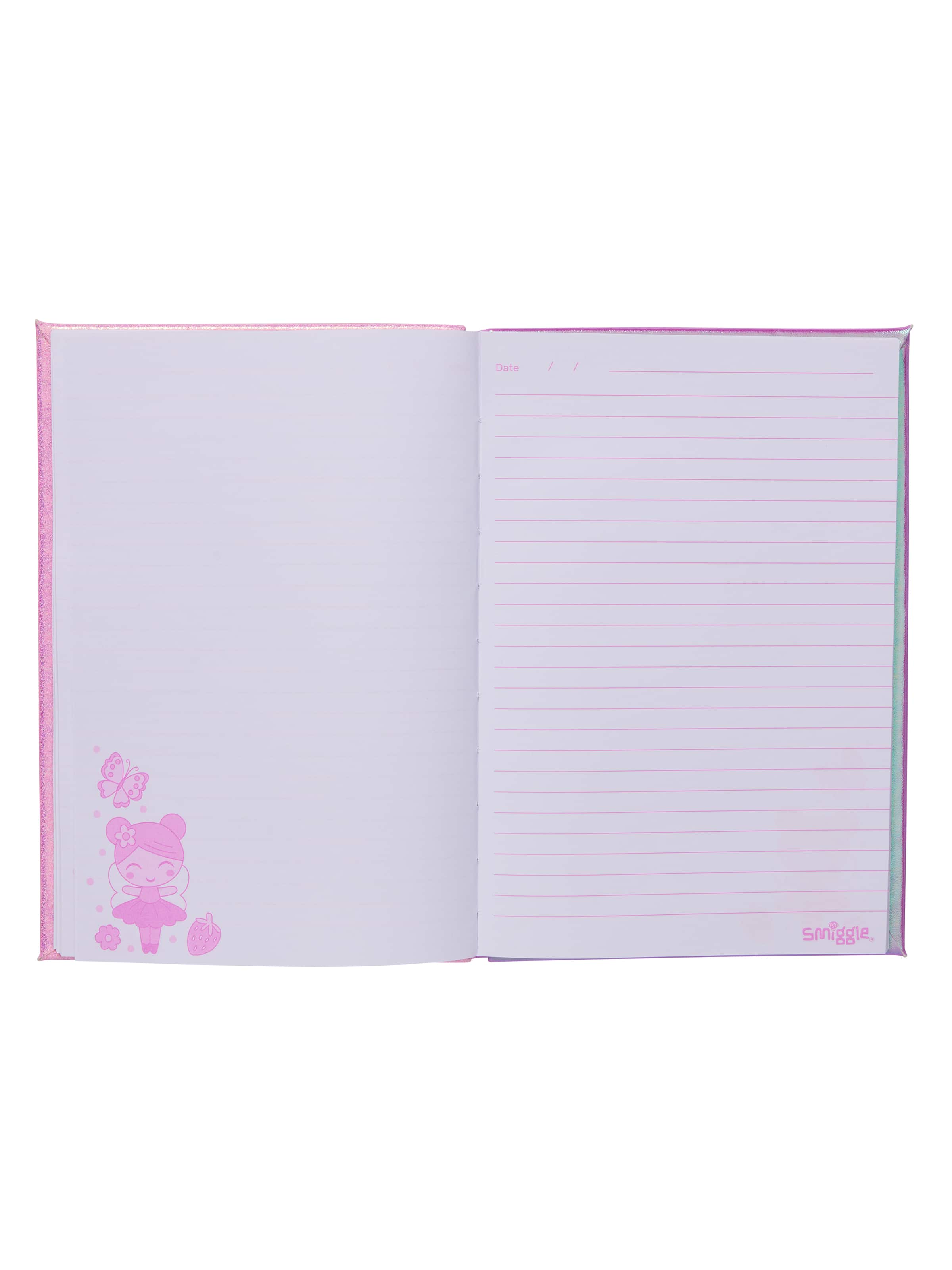 Sequin Wings A5 Notebook