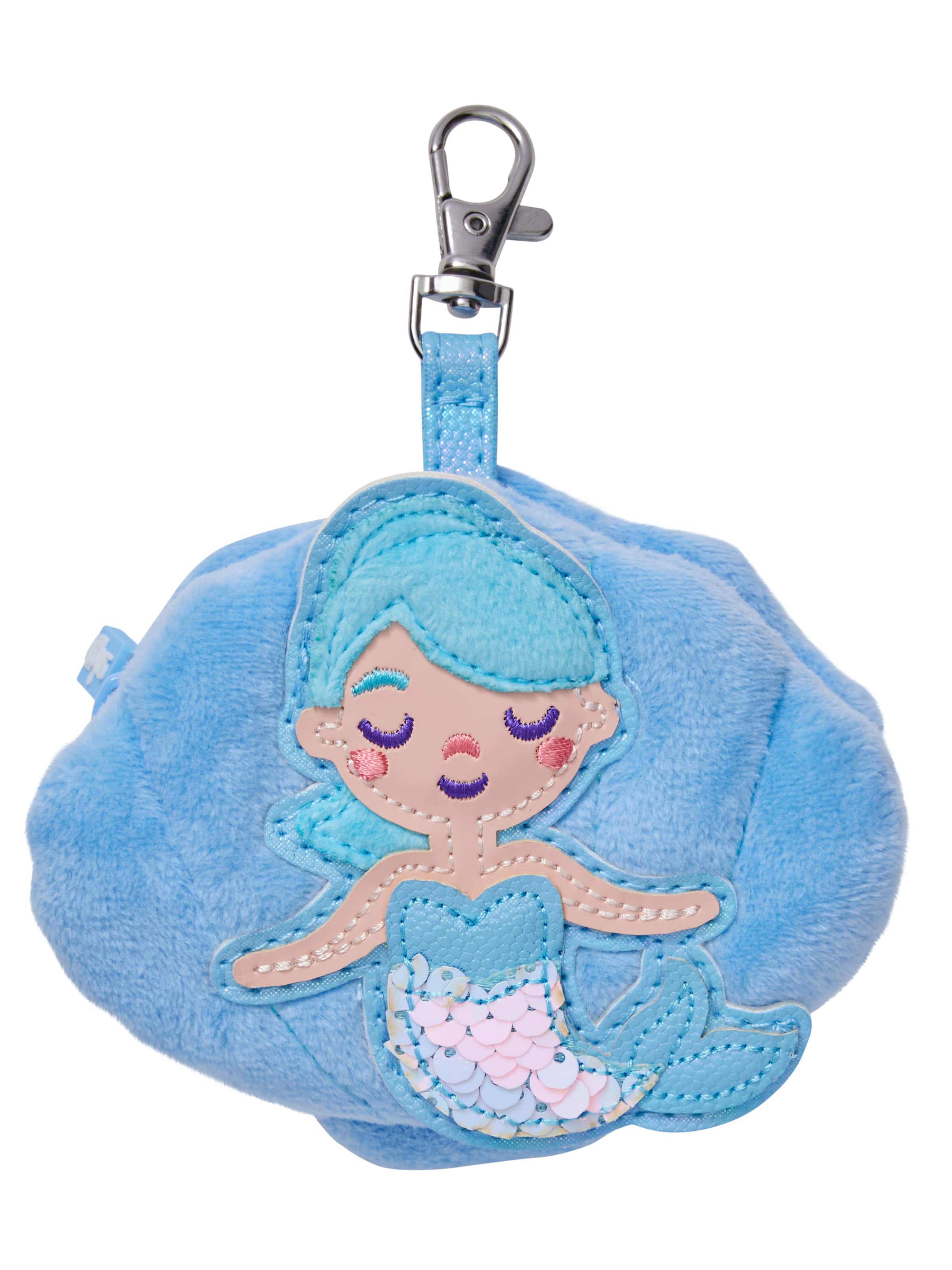 Fluffy Mermaid Mini Pen Pal Notepad Keyring