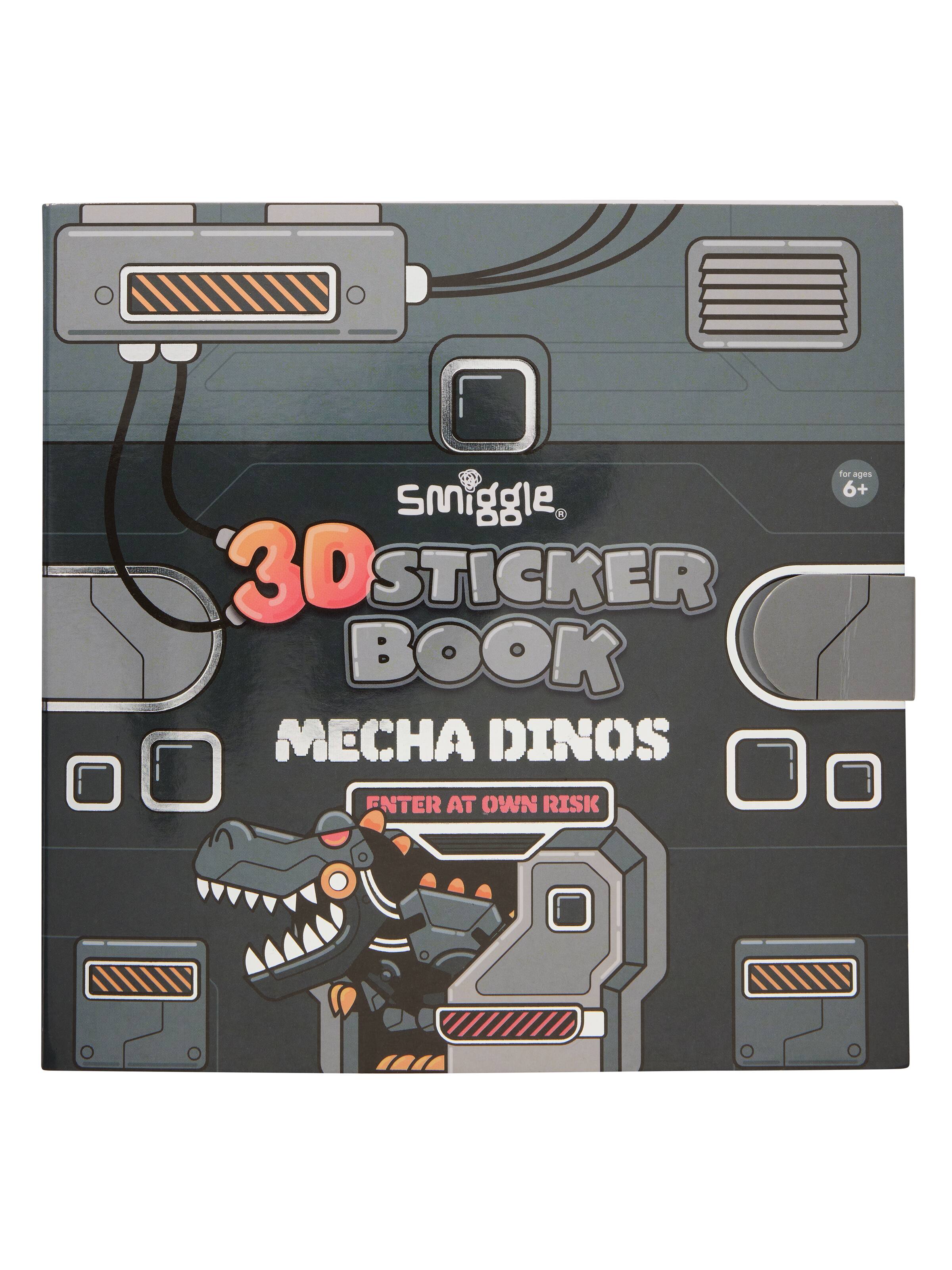 Fantasy 3-D Activity Book