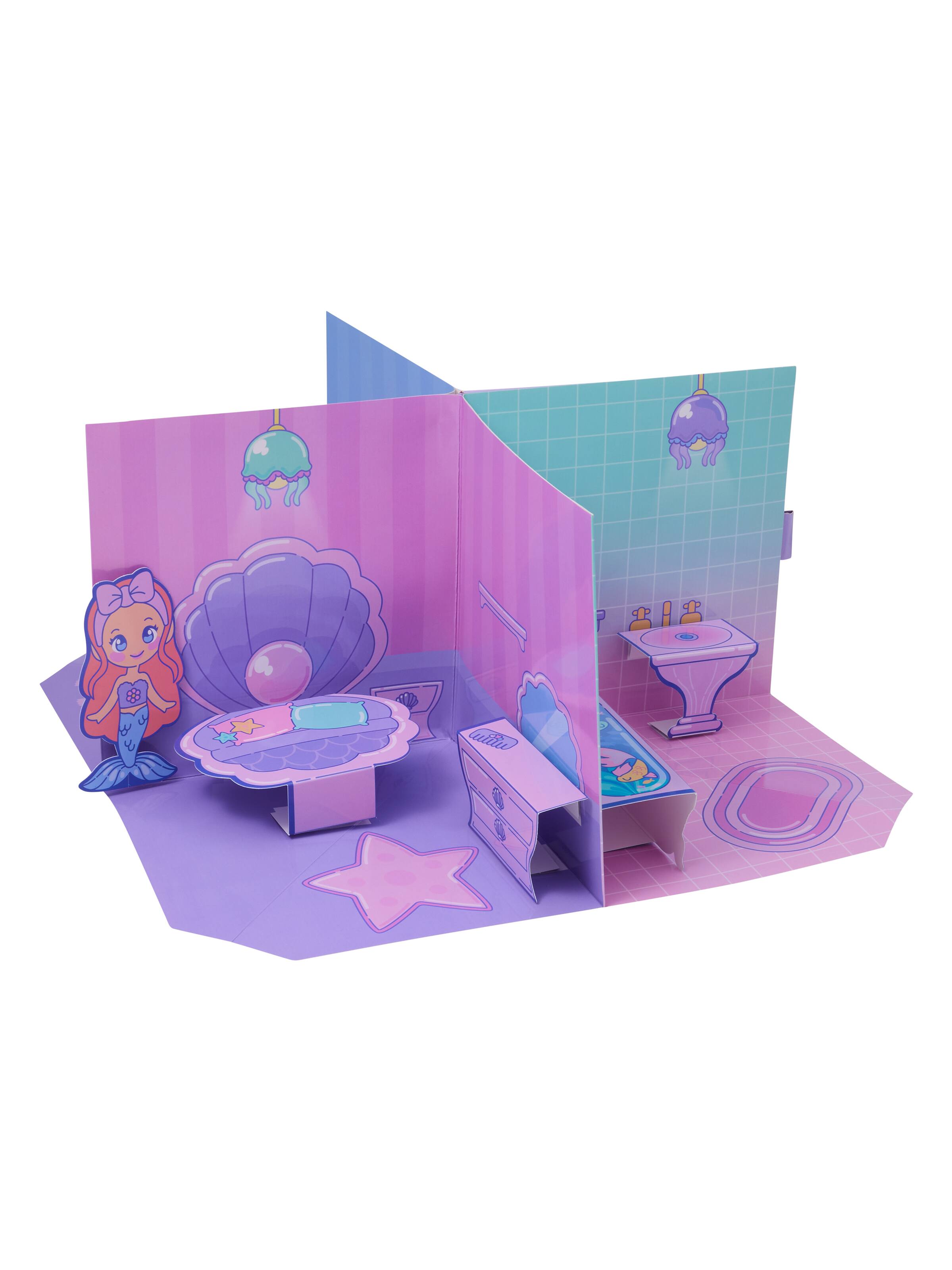 Fantasy 3-D Activity Book