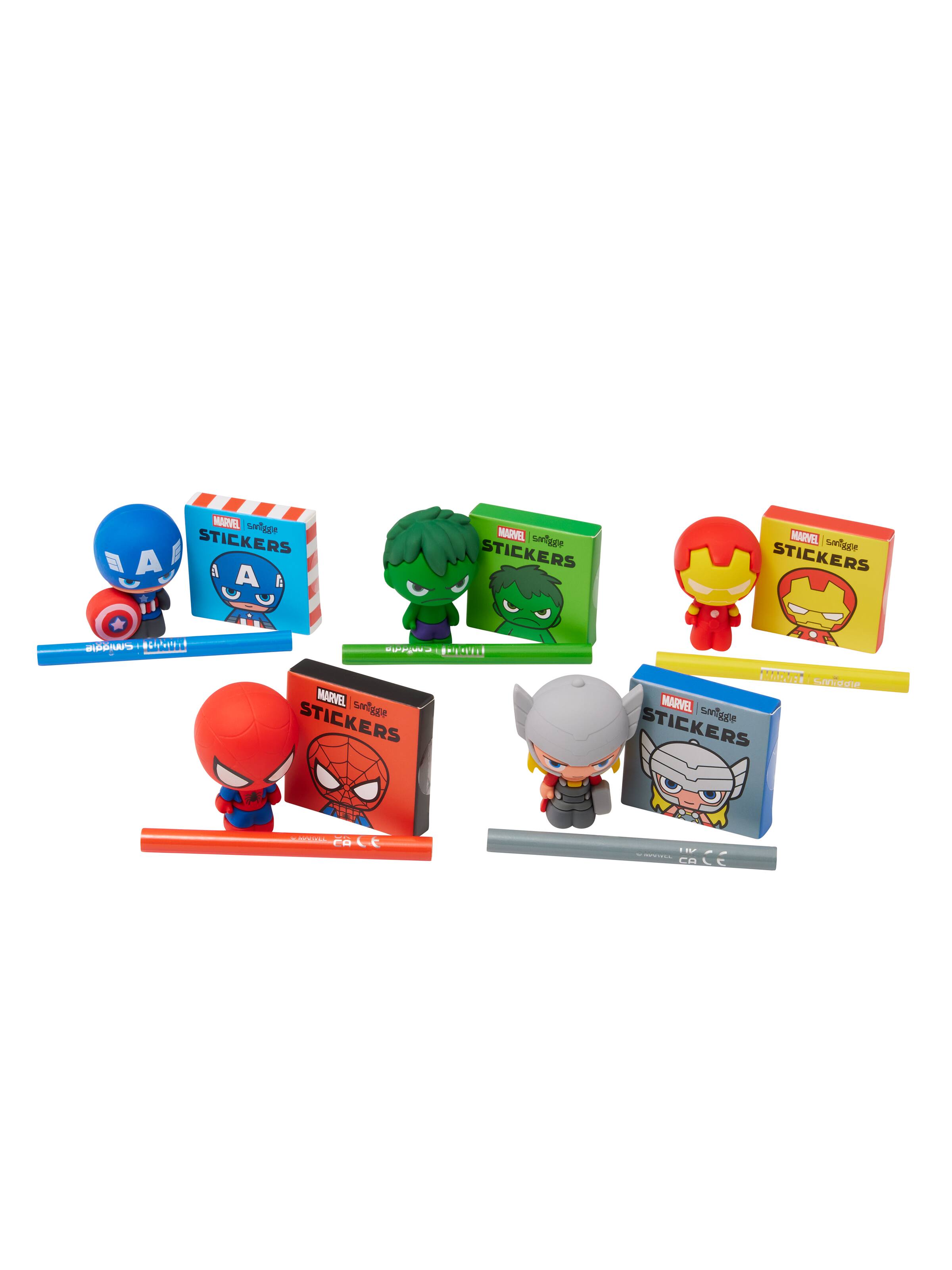 Marvel Eraser Budz Stationery Blind Bag