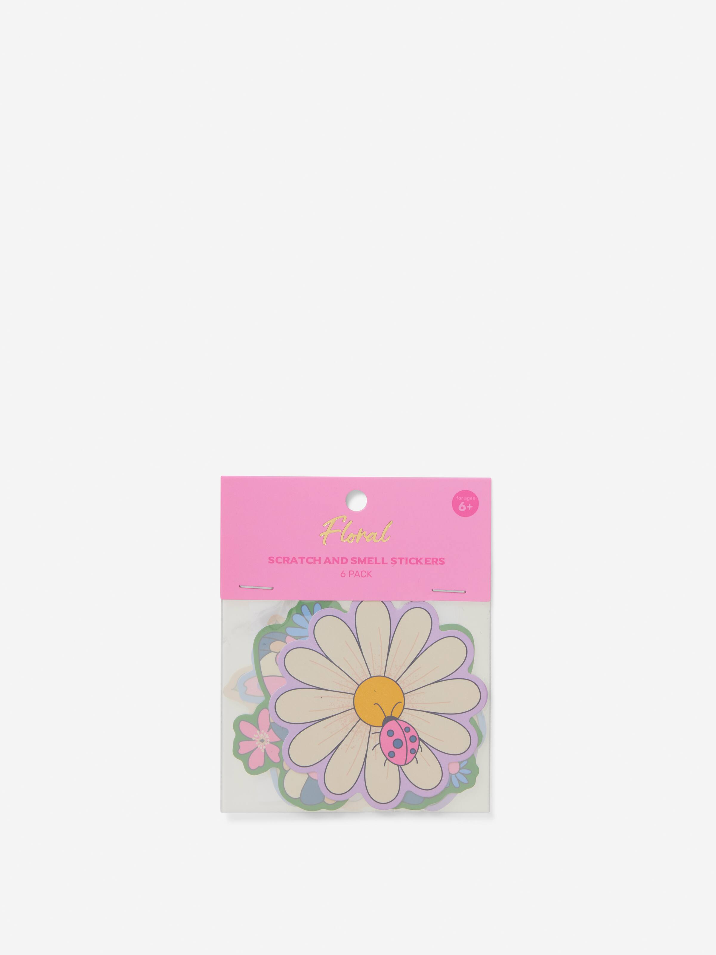 Floral Scratch & Smell Stickers