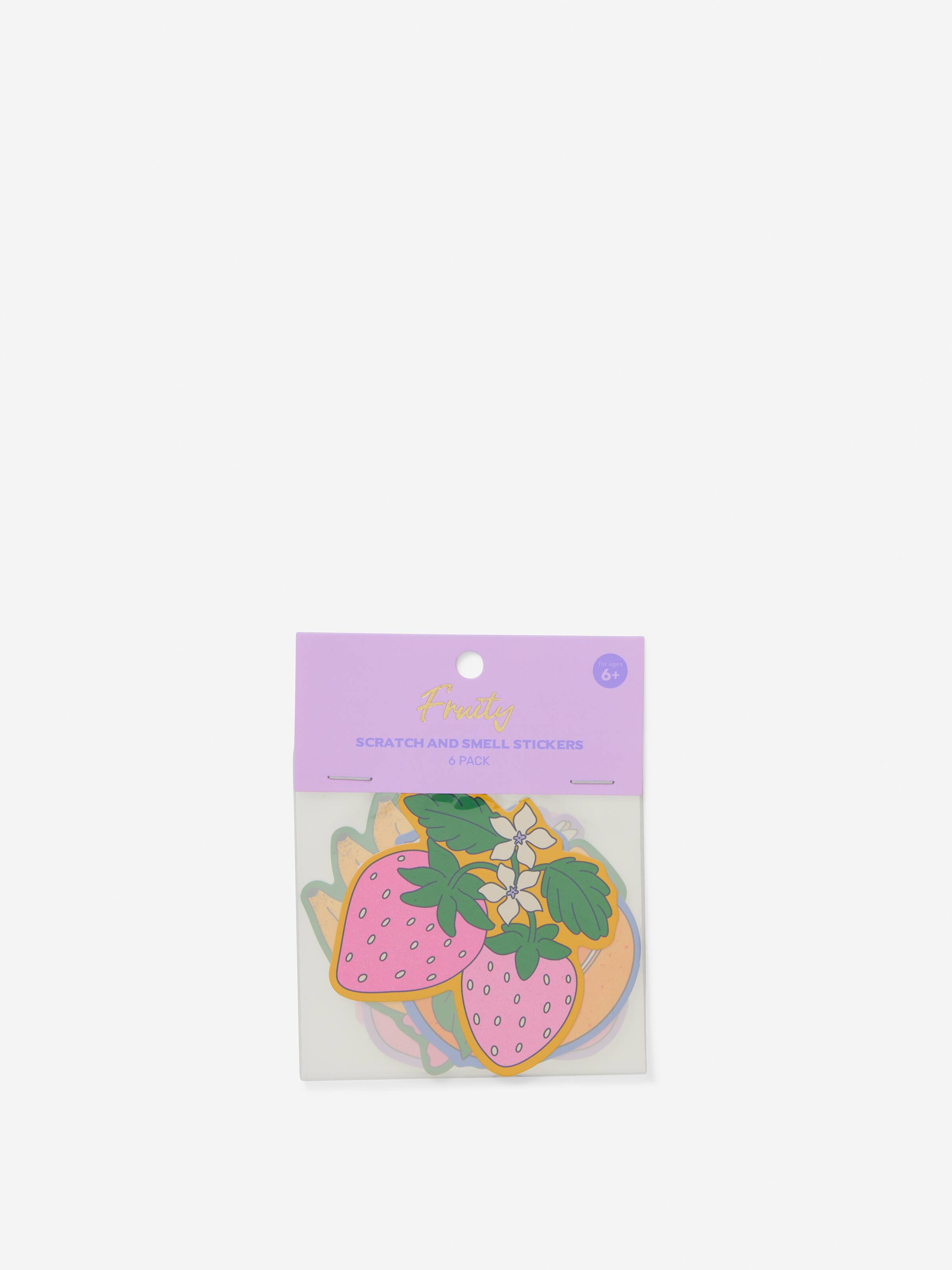 Floral Scratch & Smell Stickers