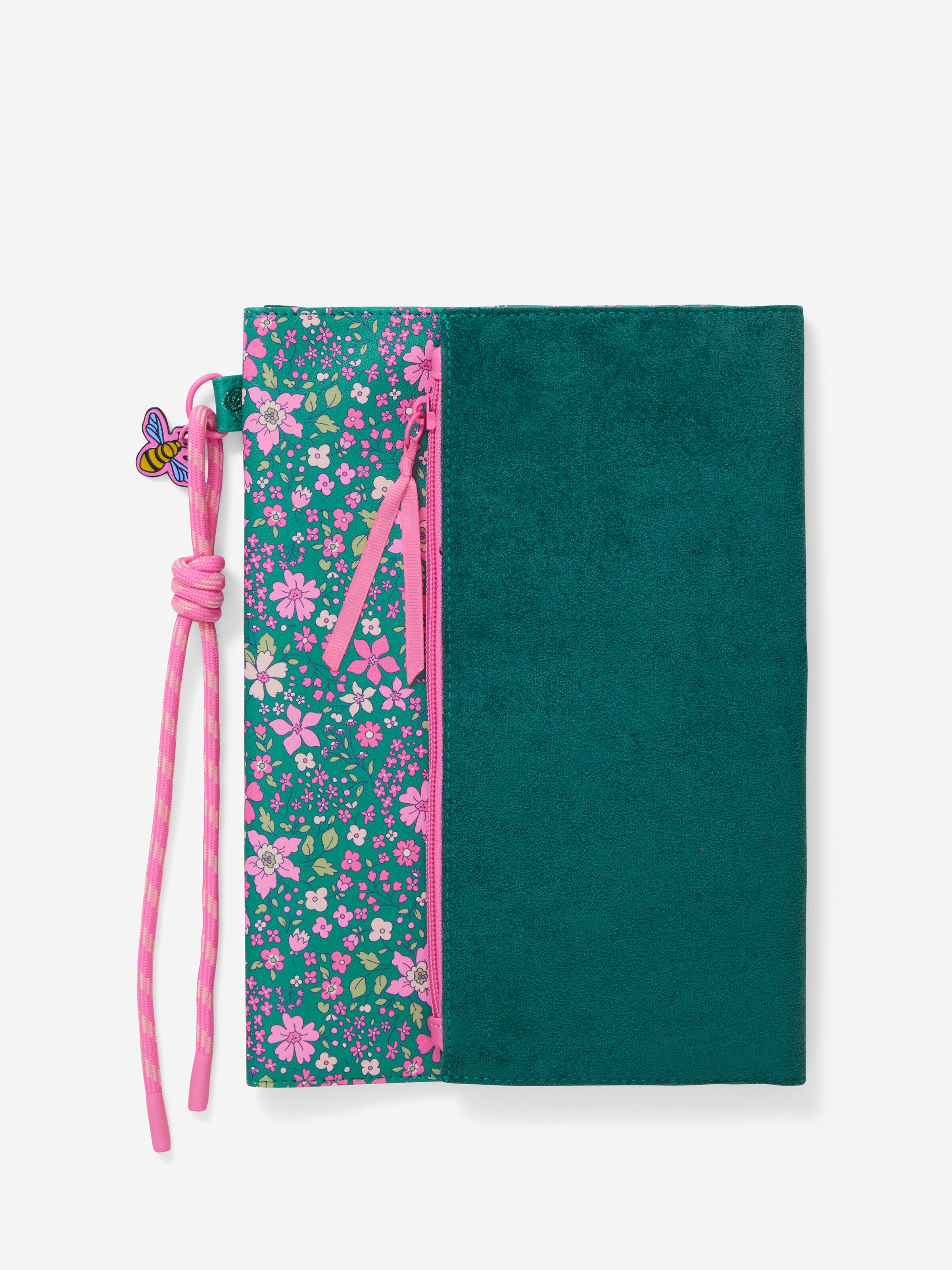 Floral Trifold Notebook Cover