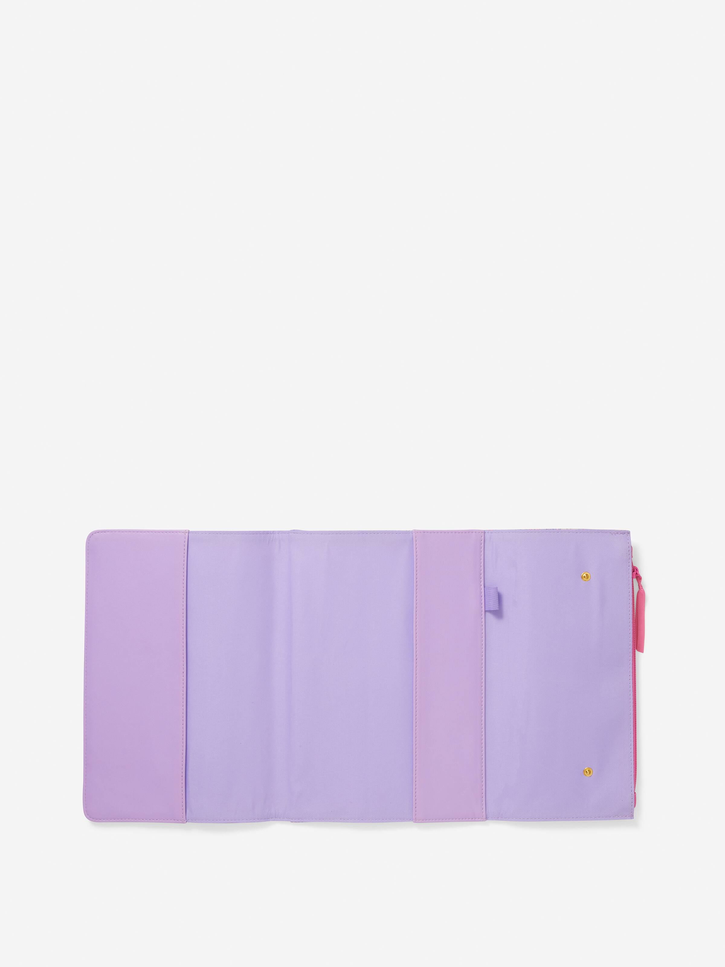 Floral Trifold Notebook Cover