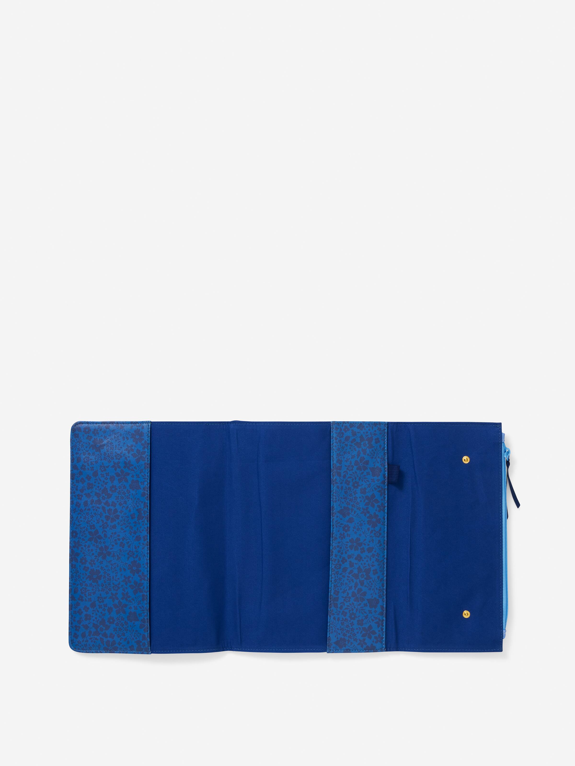 Floral Trifold Notebook Cover