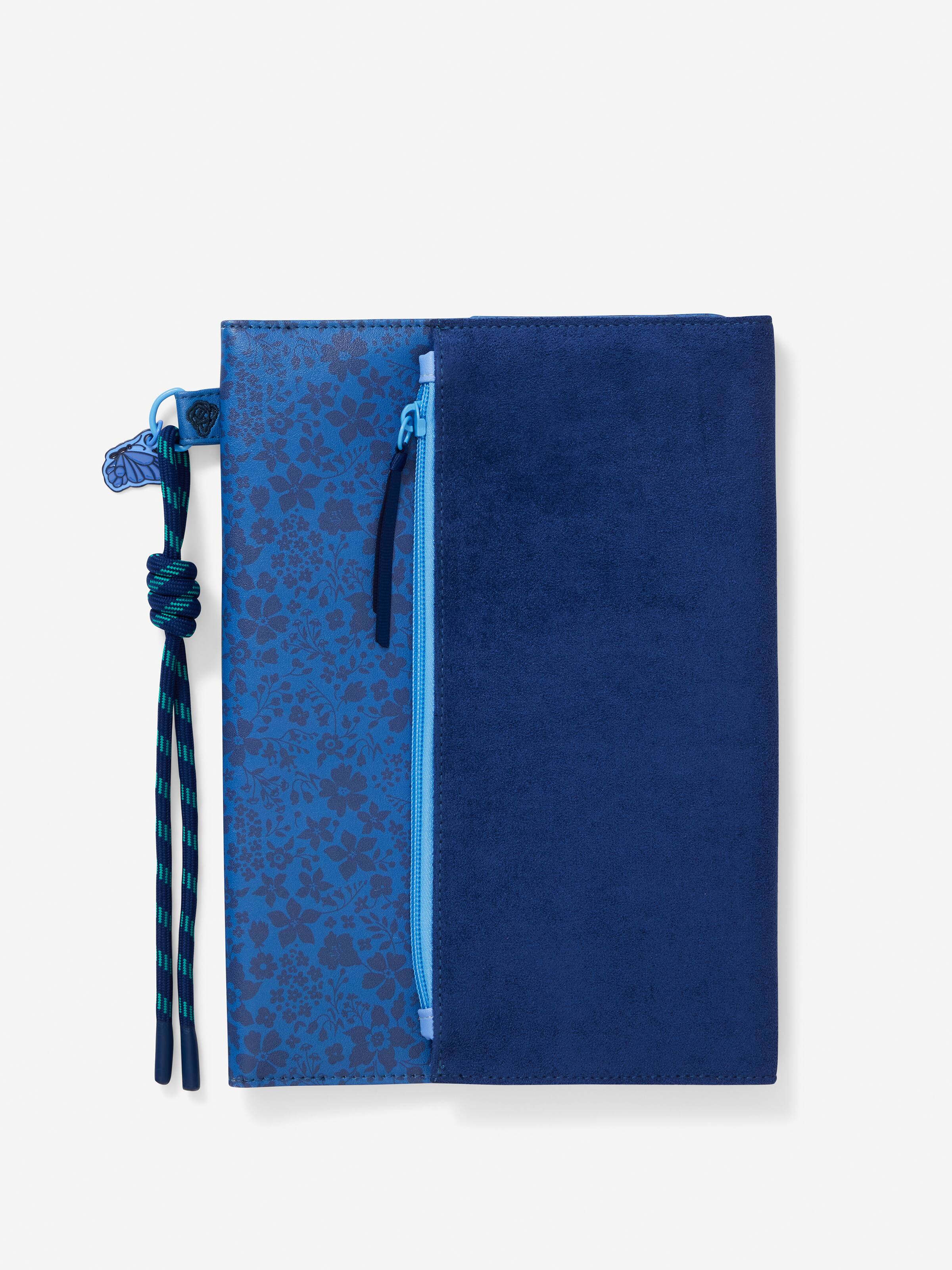 Floral Trifold Notebook Cover