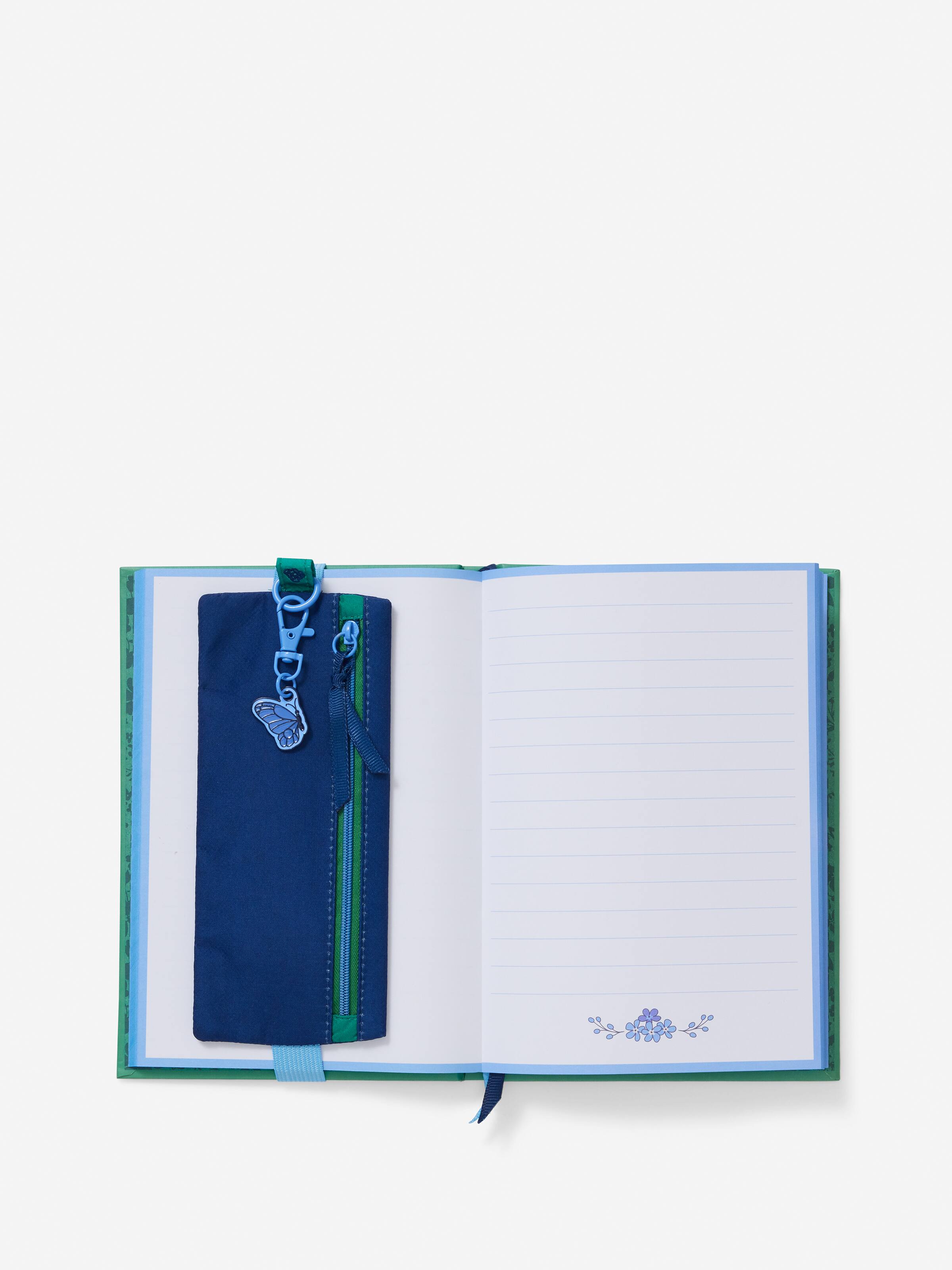 Floral A5 Notebook & Zip Pouch