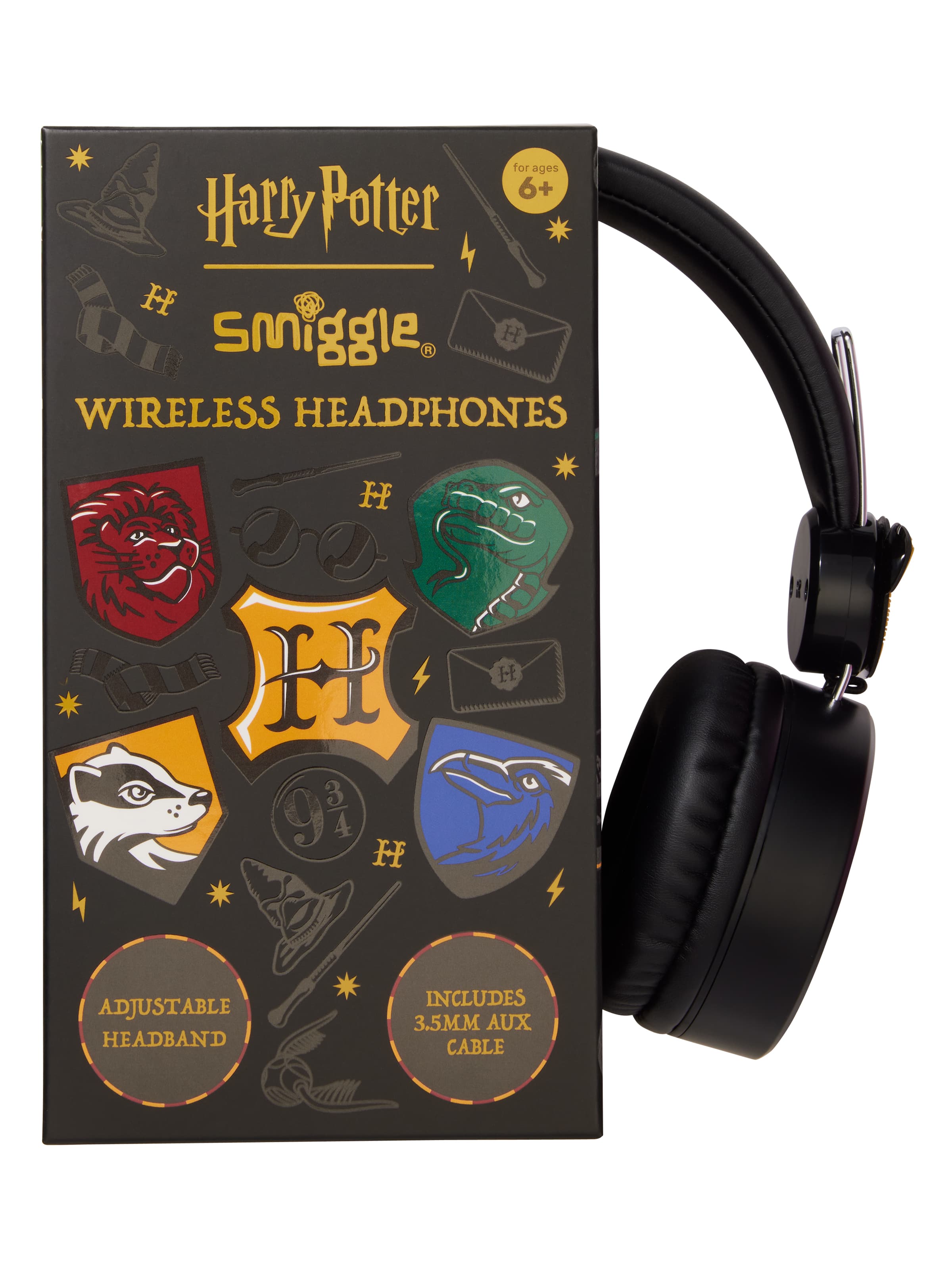Image for Harry Potter Wireless Headphones from Smiggle
