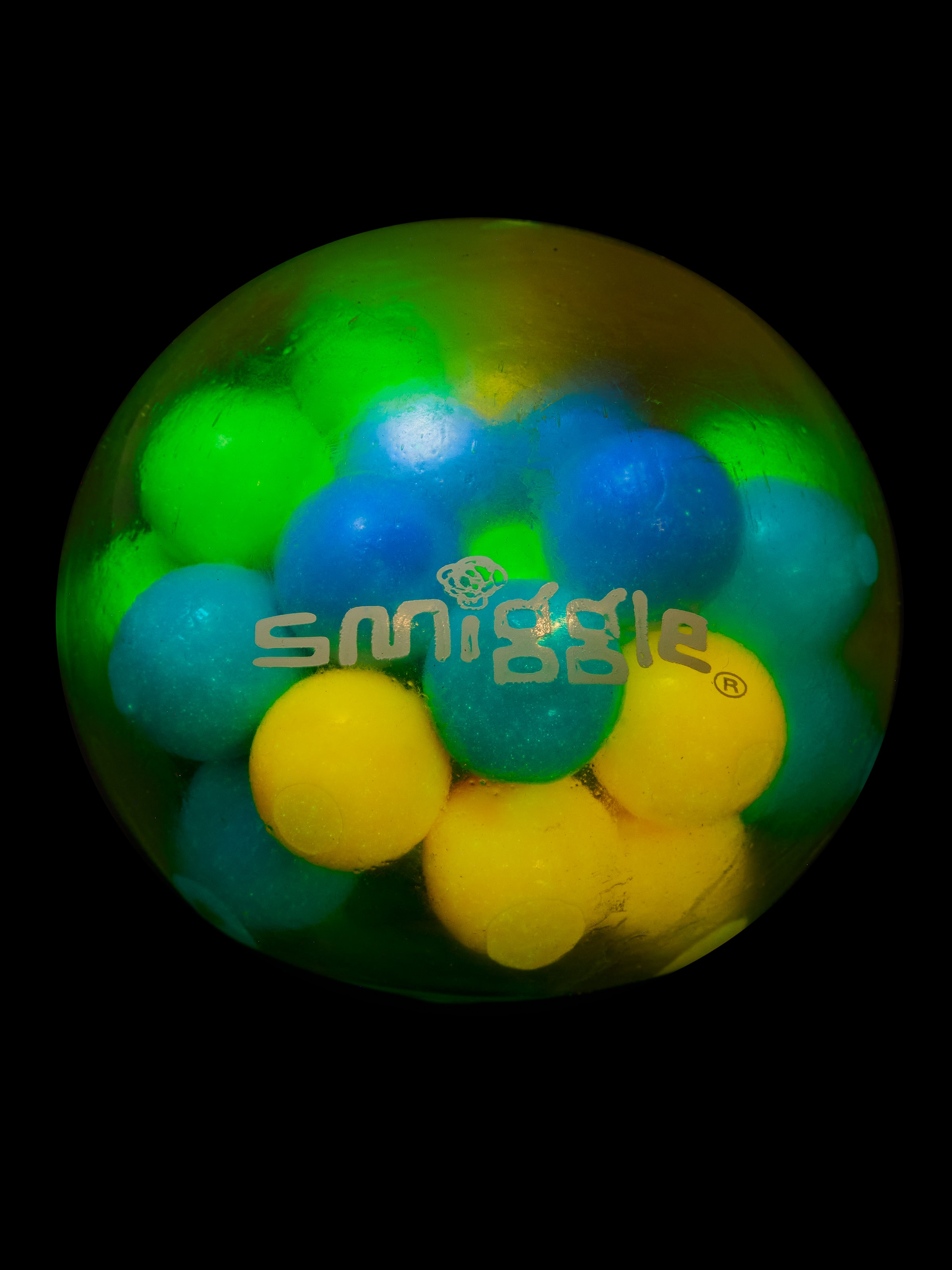 Image for Glow In The Dark Squishy Ball from Smiggle