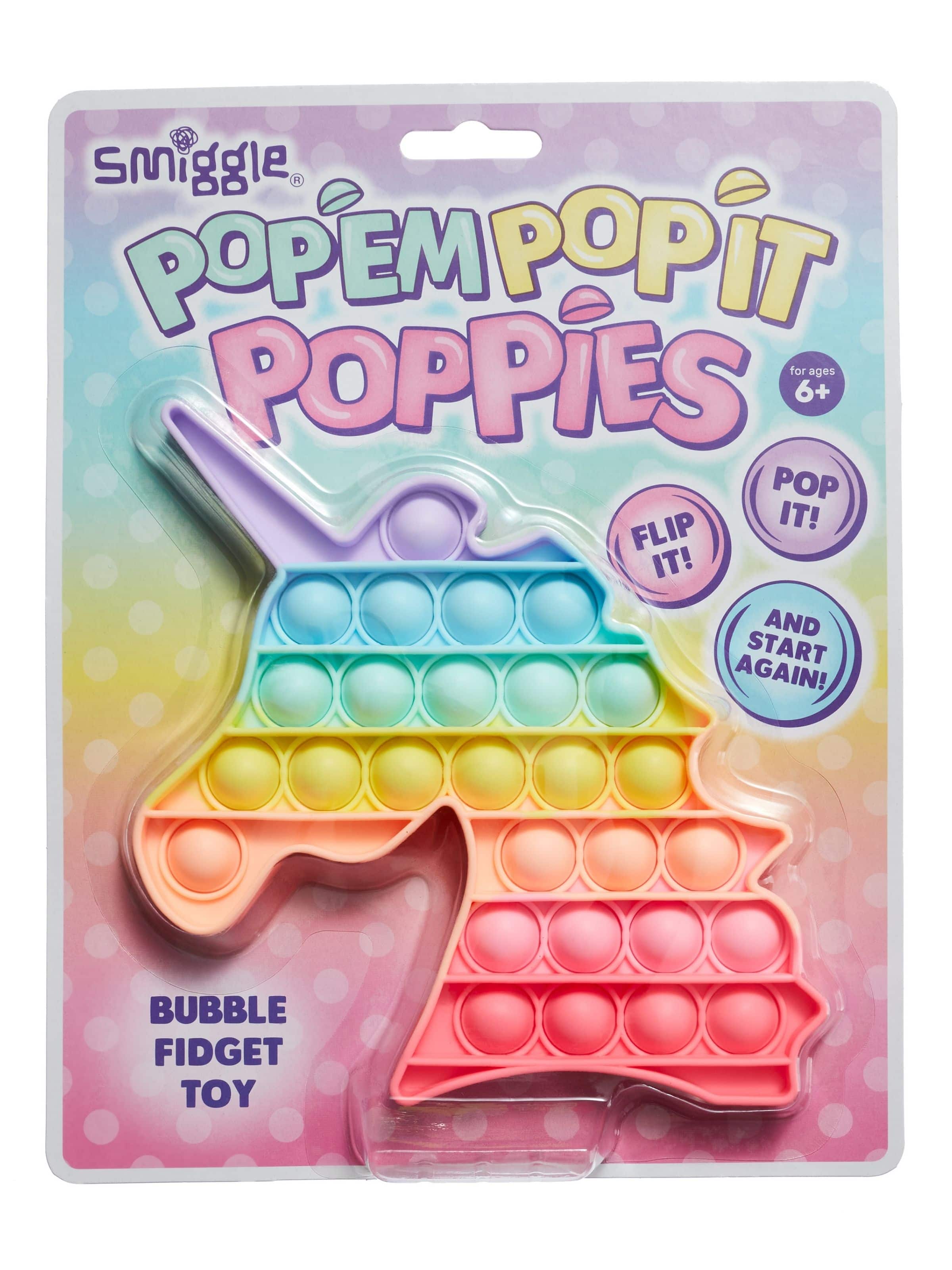 Popem Popit Poppies Unicorn - Smiggle 