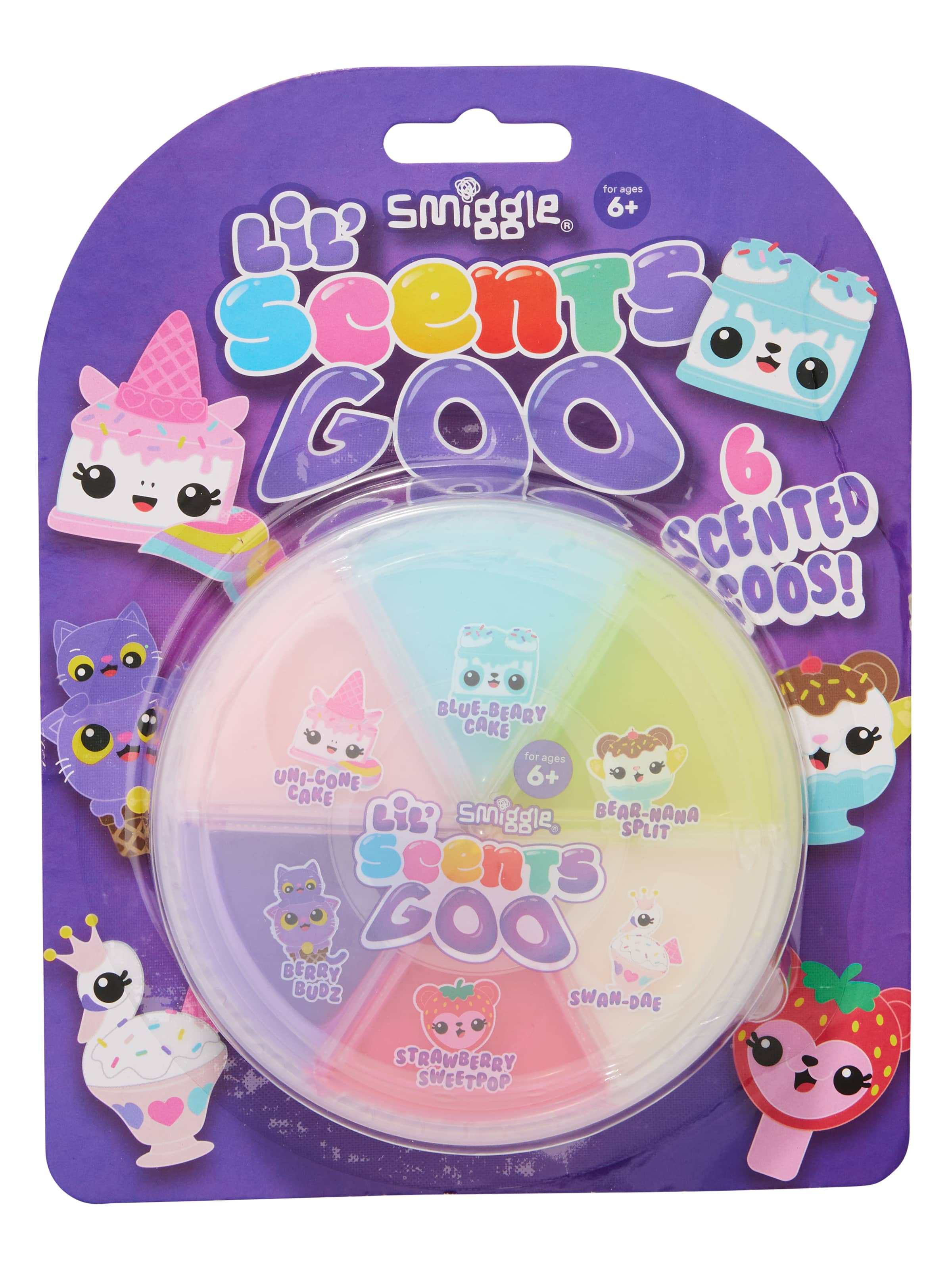 Image for Lil' Scent Goo Pack X6 from Smiggle
