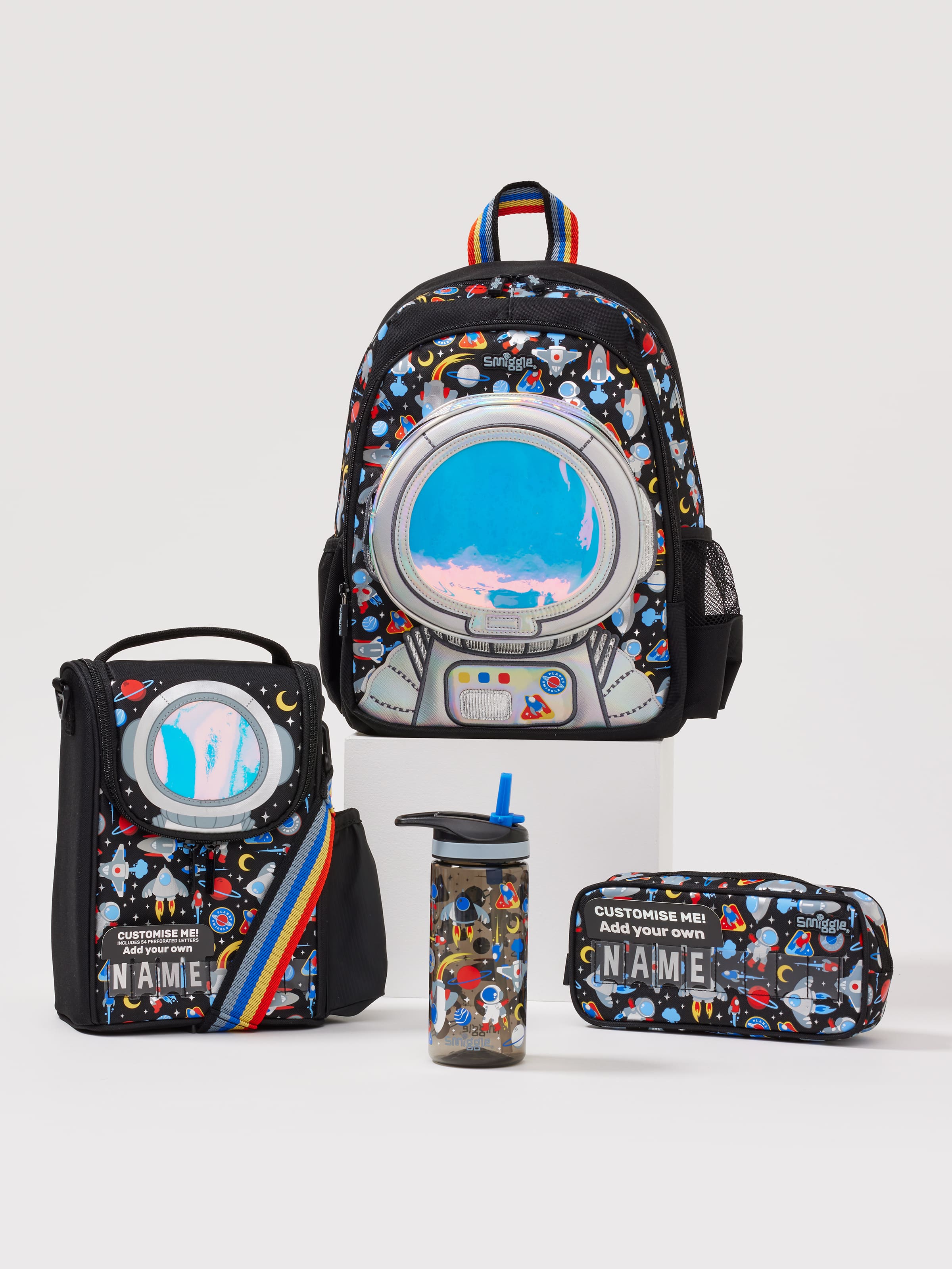 Lets Play 4 Piece Character Backpack Bundle