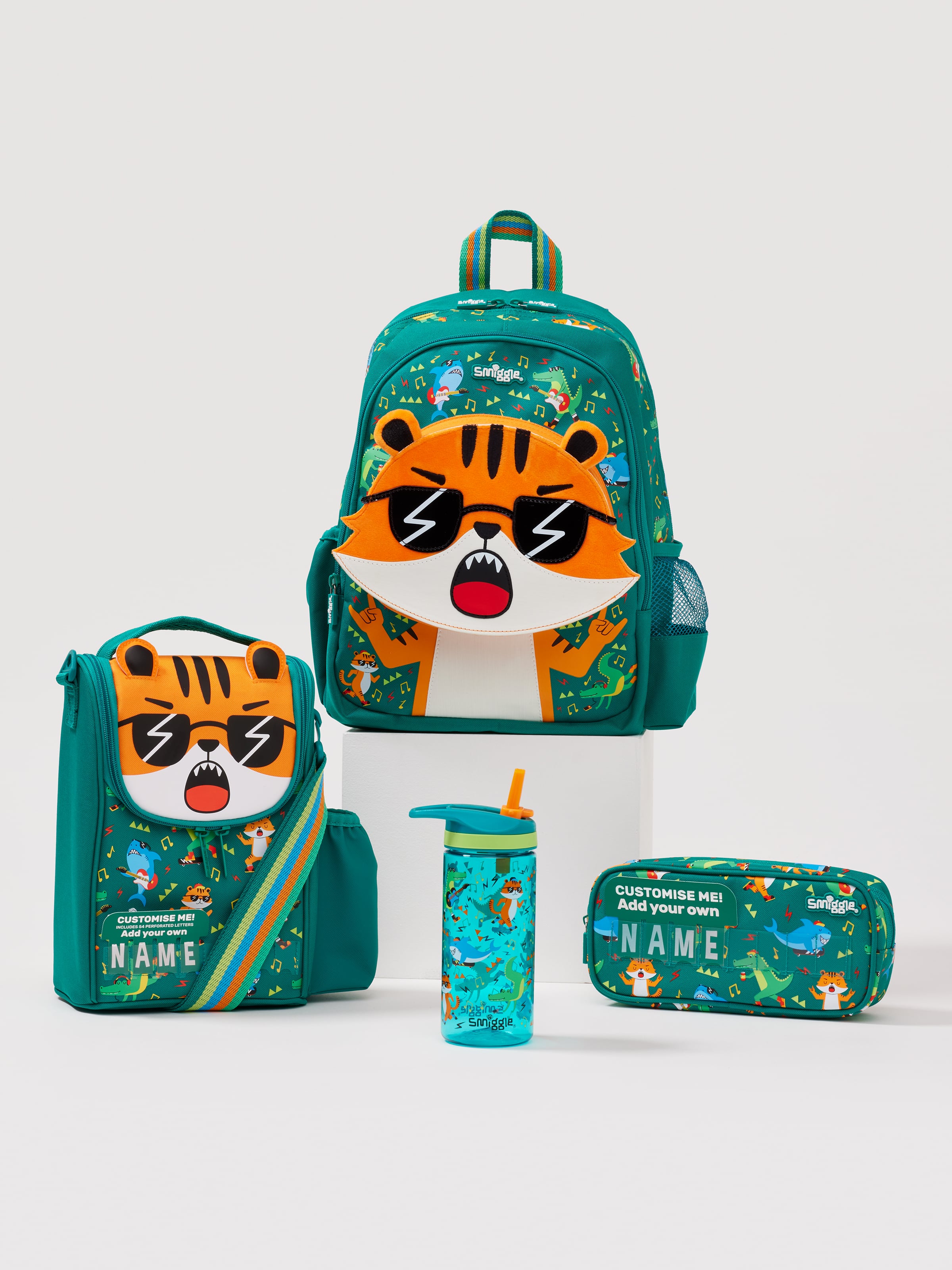 Lets Play 4 Piece Character Backpack Bundle