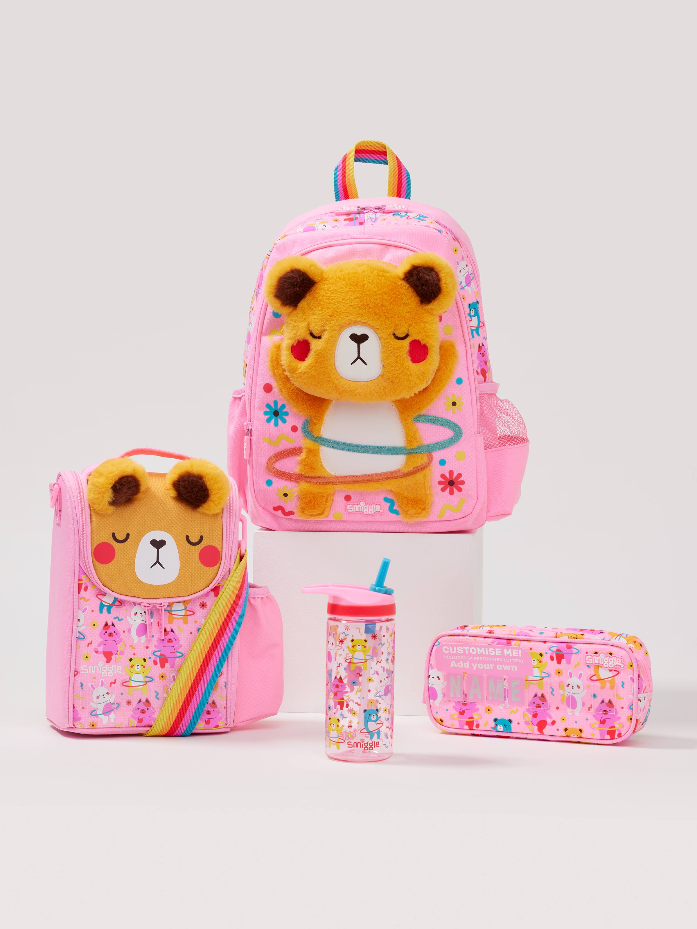 Lets Play 4 Piece Character Backpack Bundle