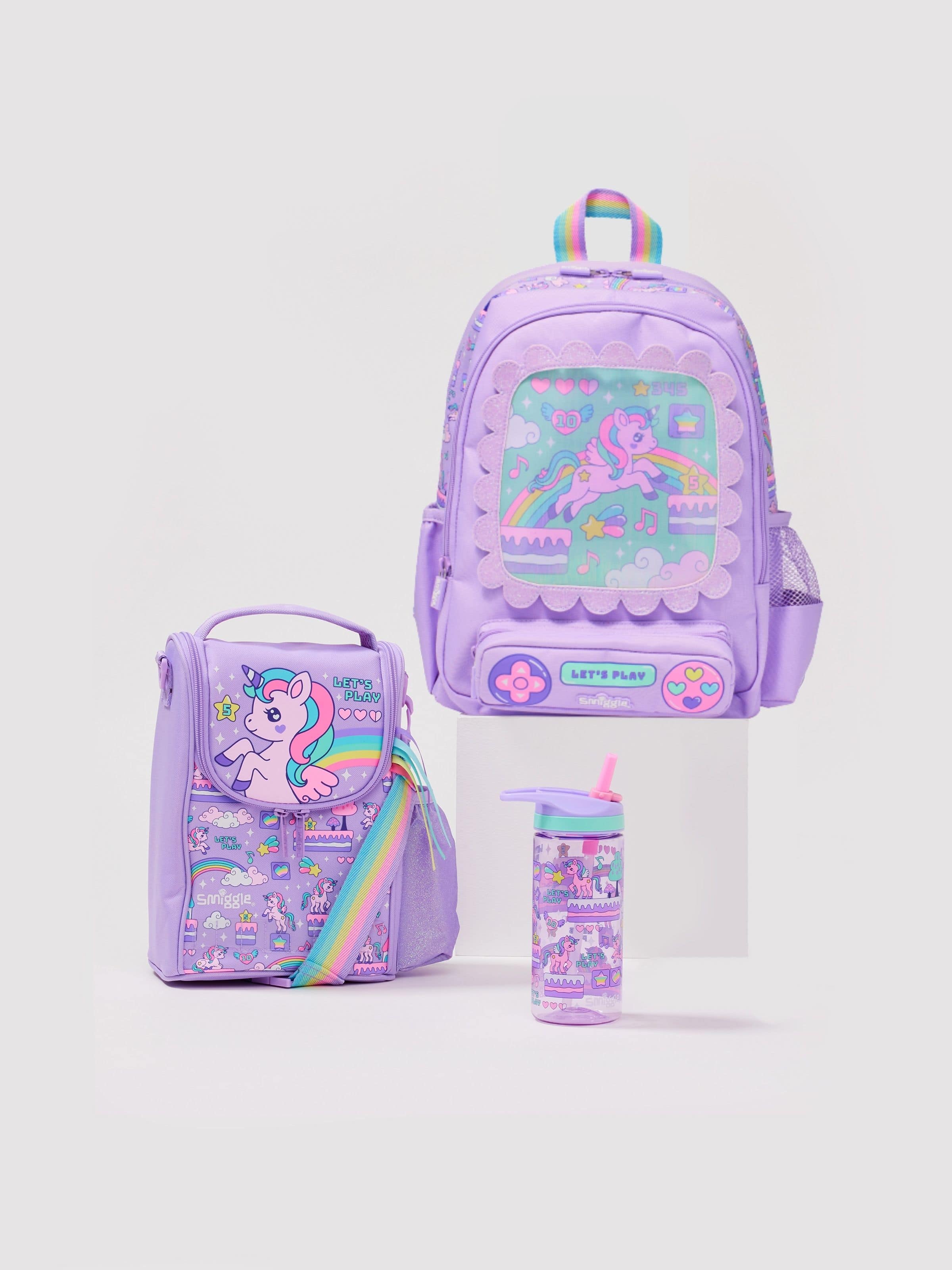 Lets Play 3 Piece Character Backpack Bundle
