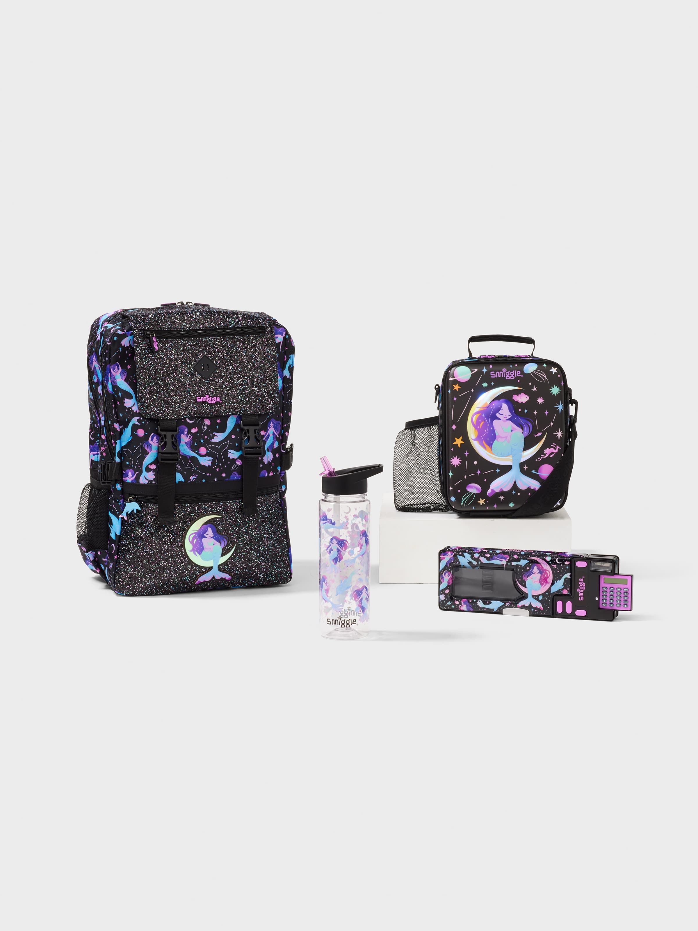 Limitless 4 Piece Foldover Backpack Bundle