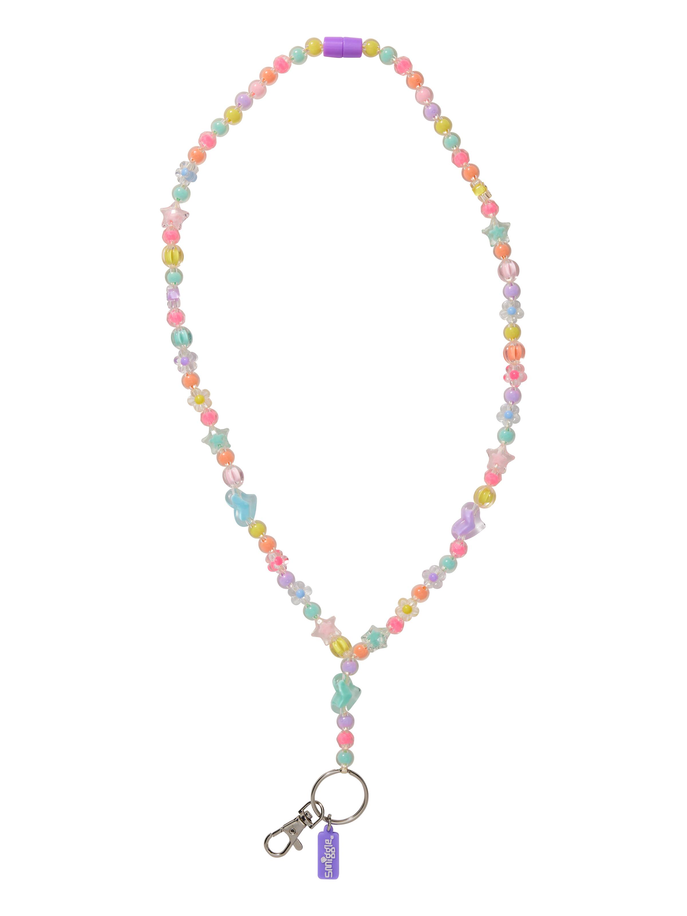 Beaded Flower Lanyard