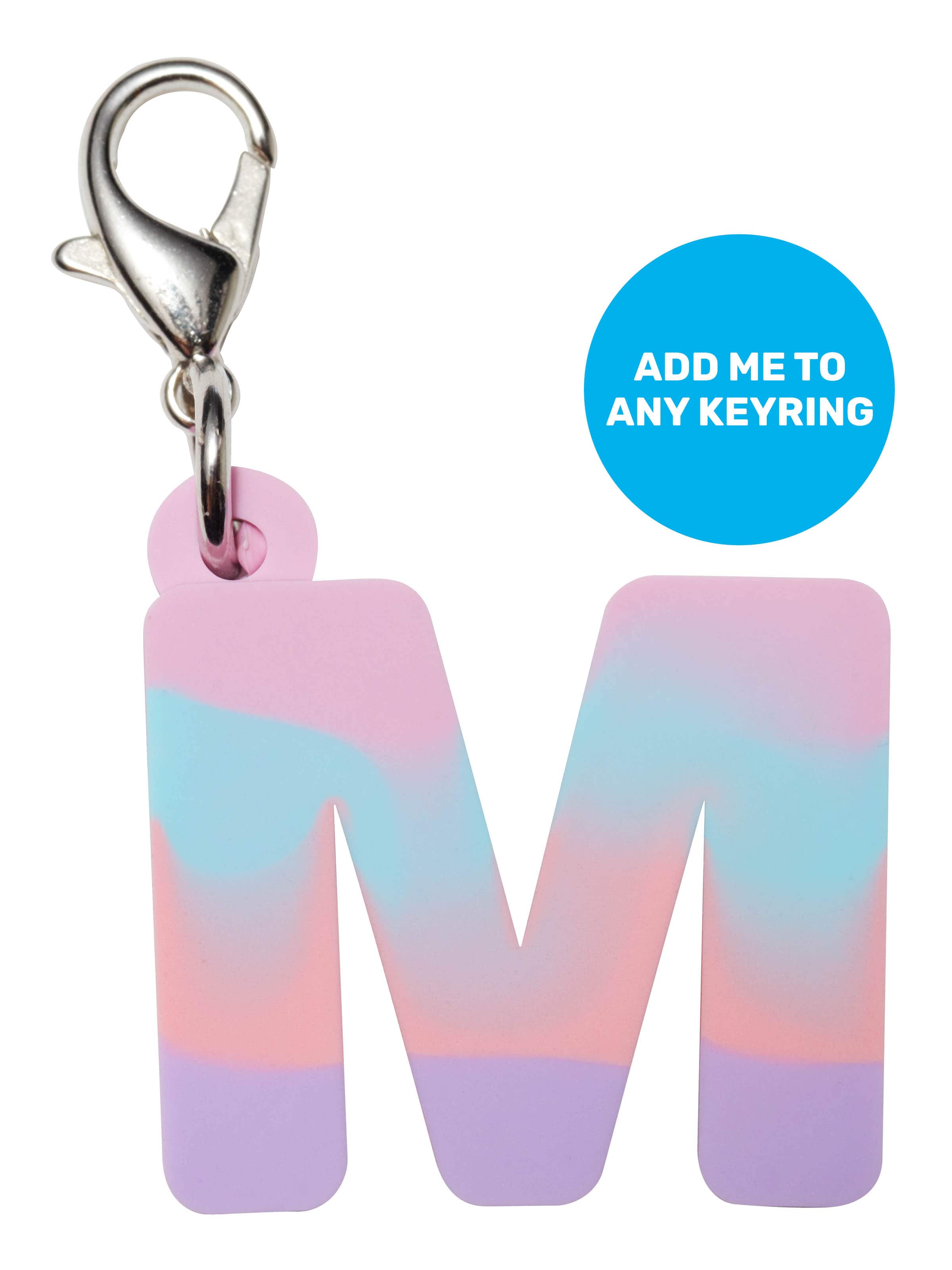 Pink Add-On Mini Alpha Keyring