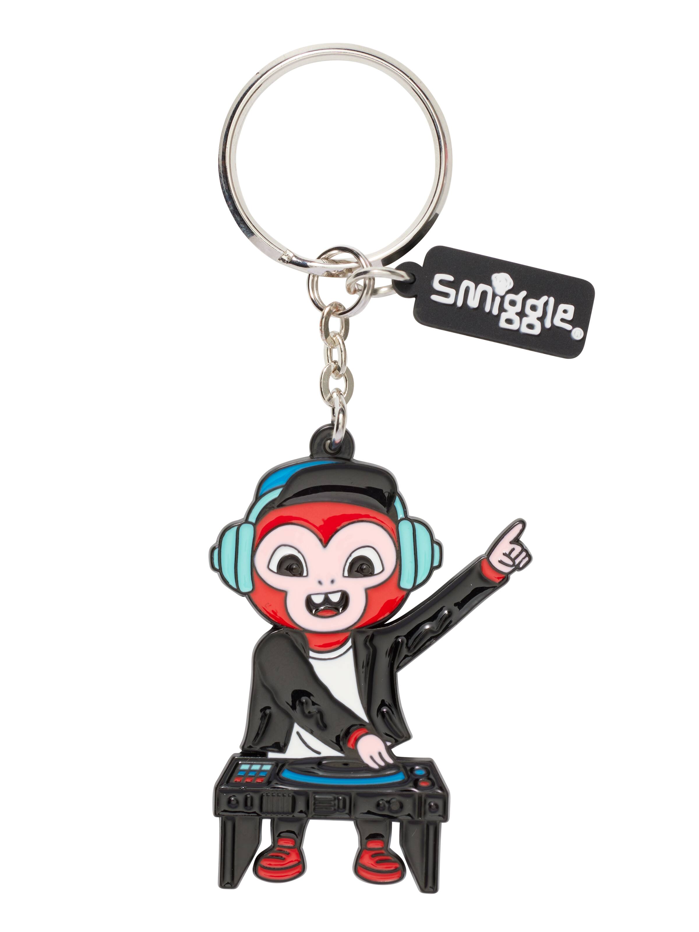 Image for Monkey Dee Jay Keyring from Smiggle