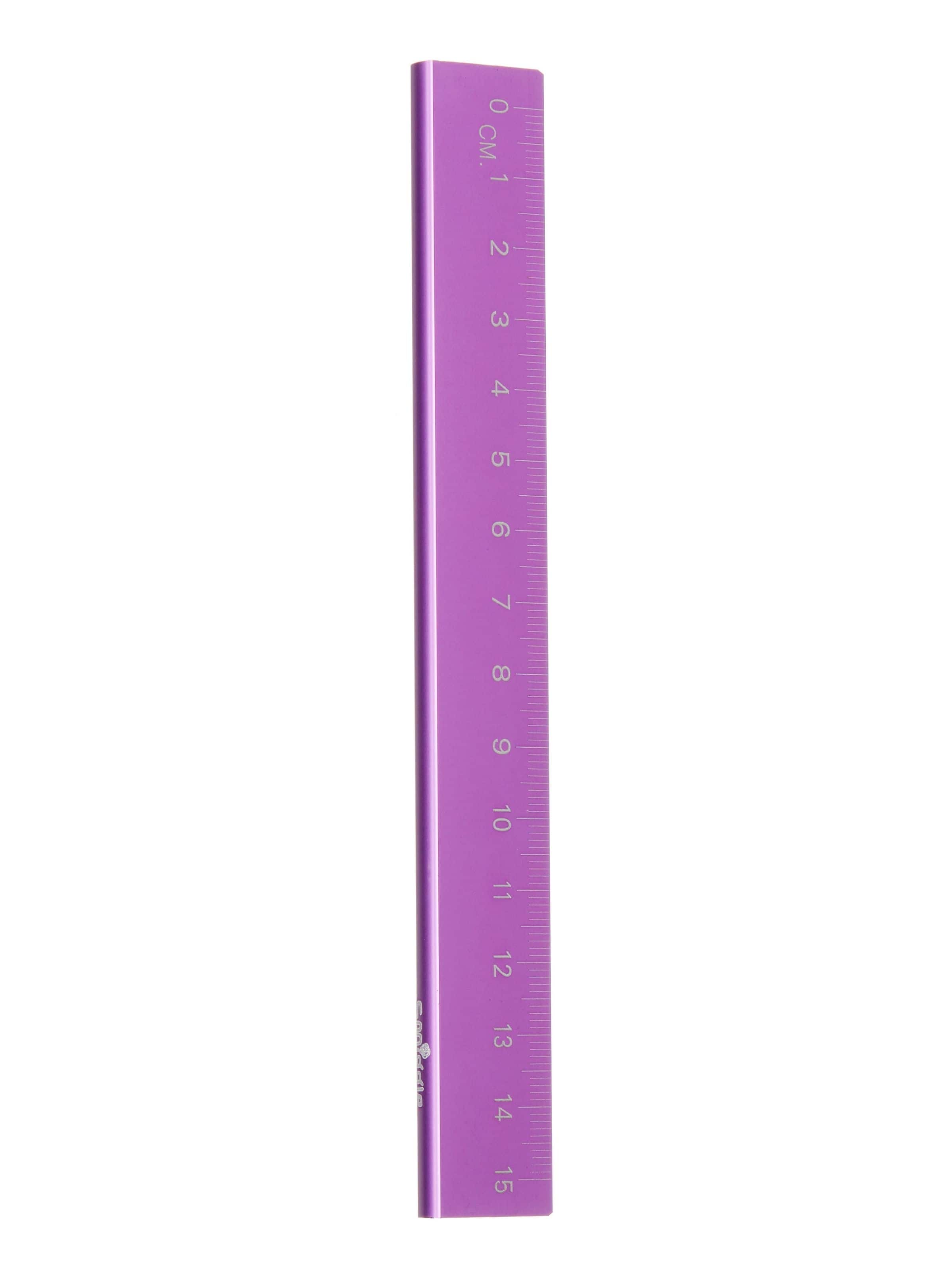 Metallic Ruler 15Cm