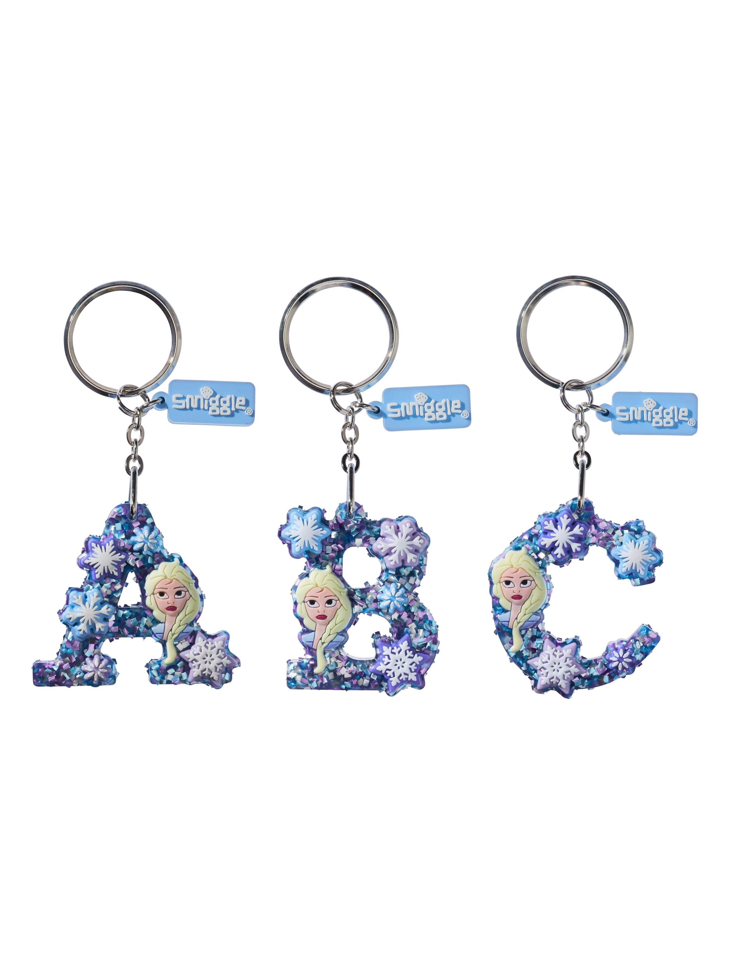 Smiggle Scented Blue Butterfly Alpha Badge Letter M