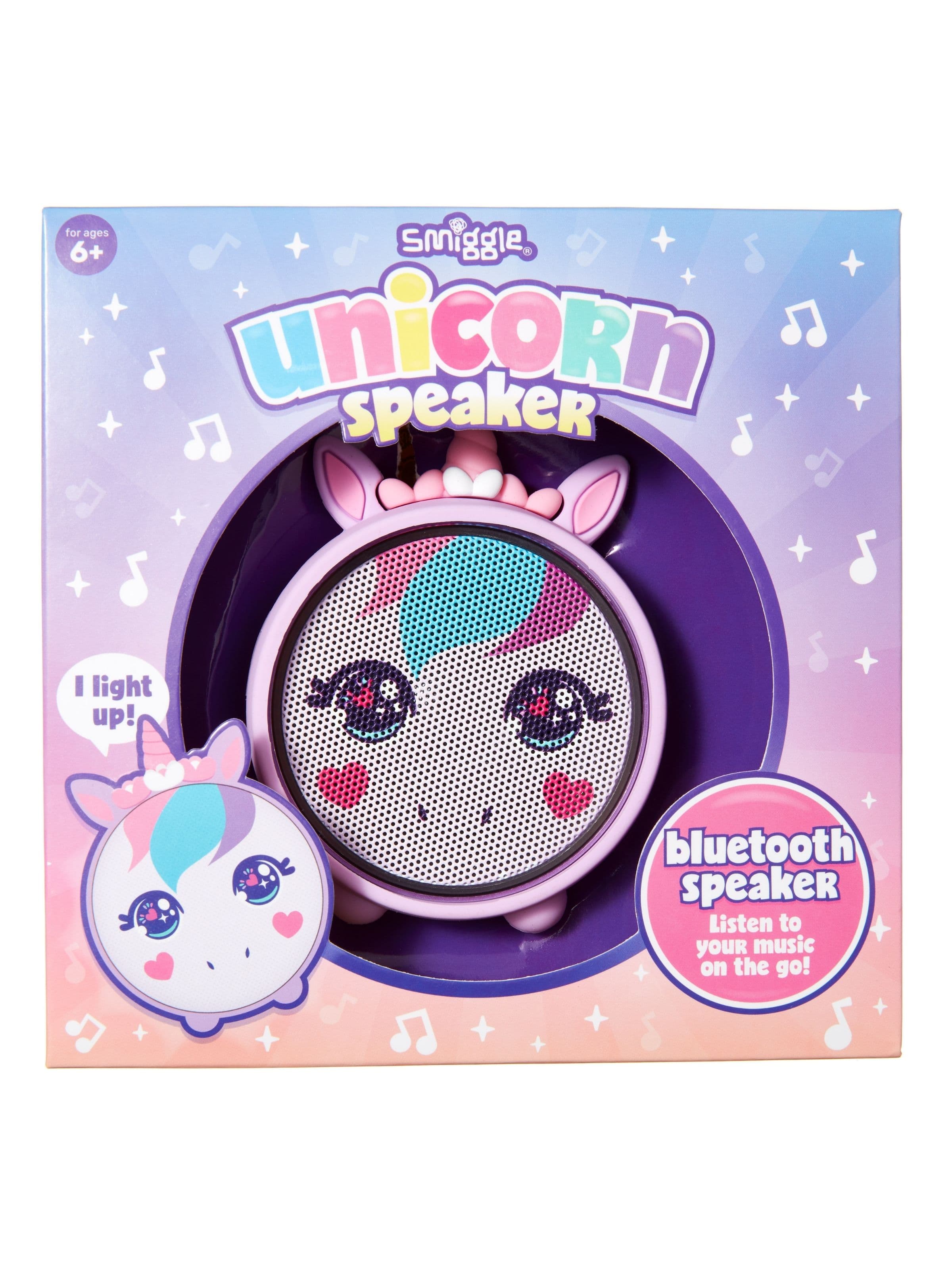 Character Light Up Bluetooth Speaker Unicorn Smiggle Online