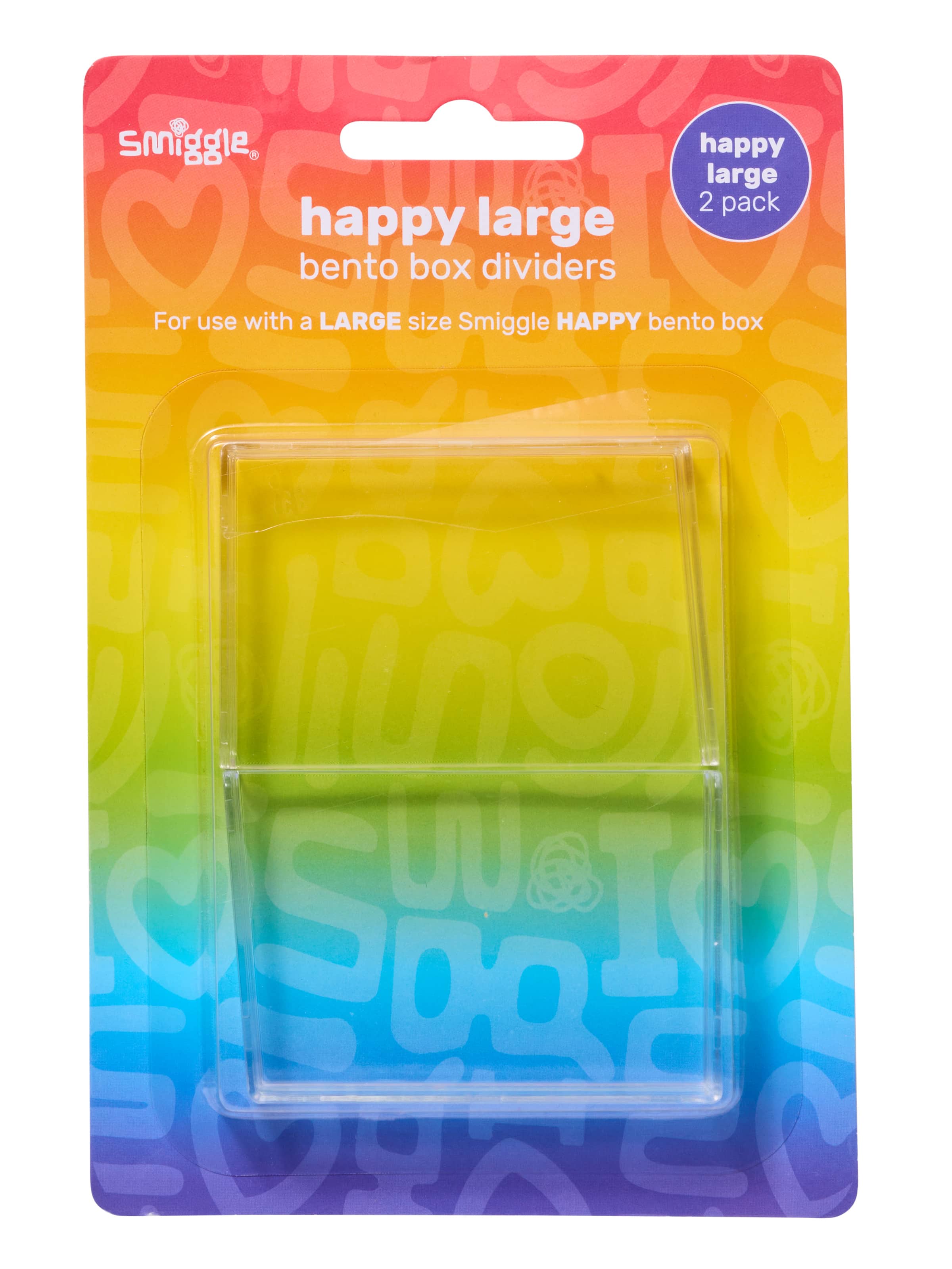 Replacement Happy Bento Lunchbox Dividers X2