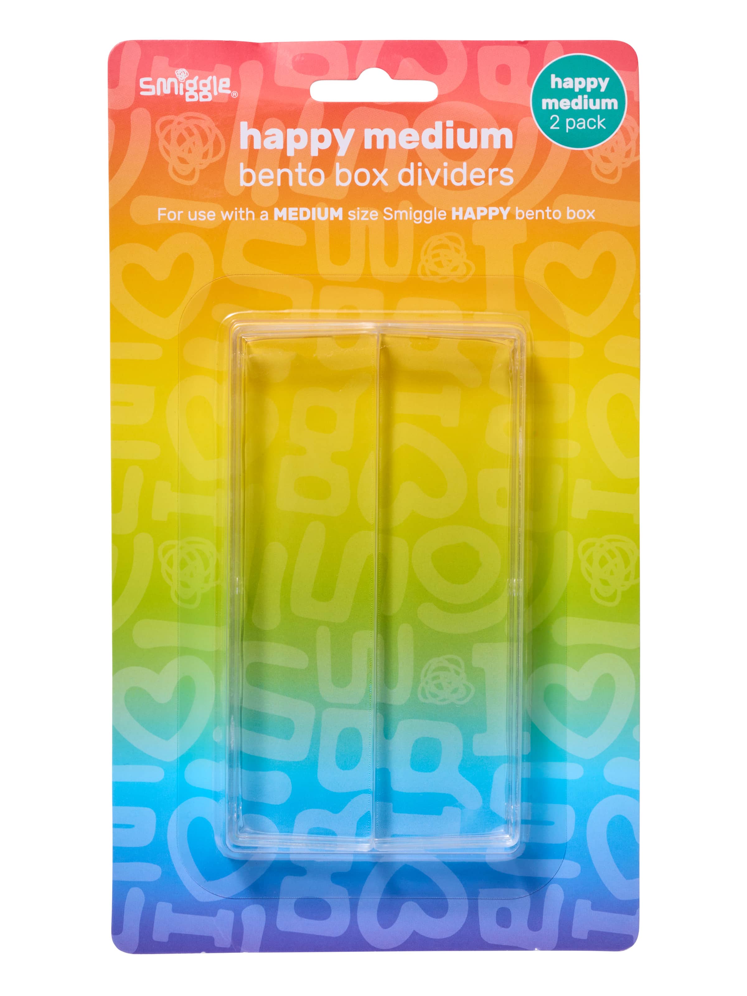 Replacement Happy Bento Lunchbox Dividers X2