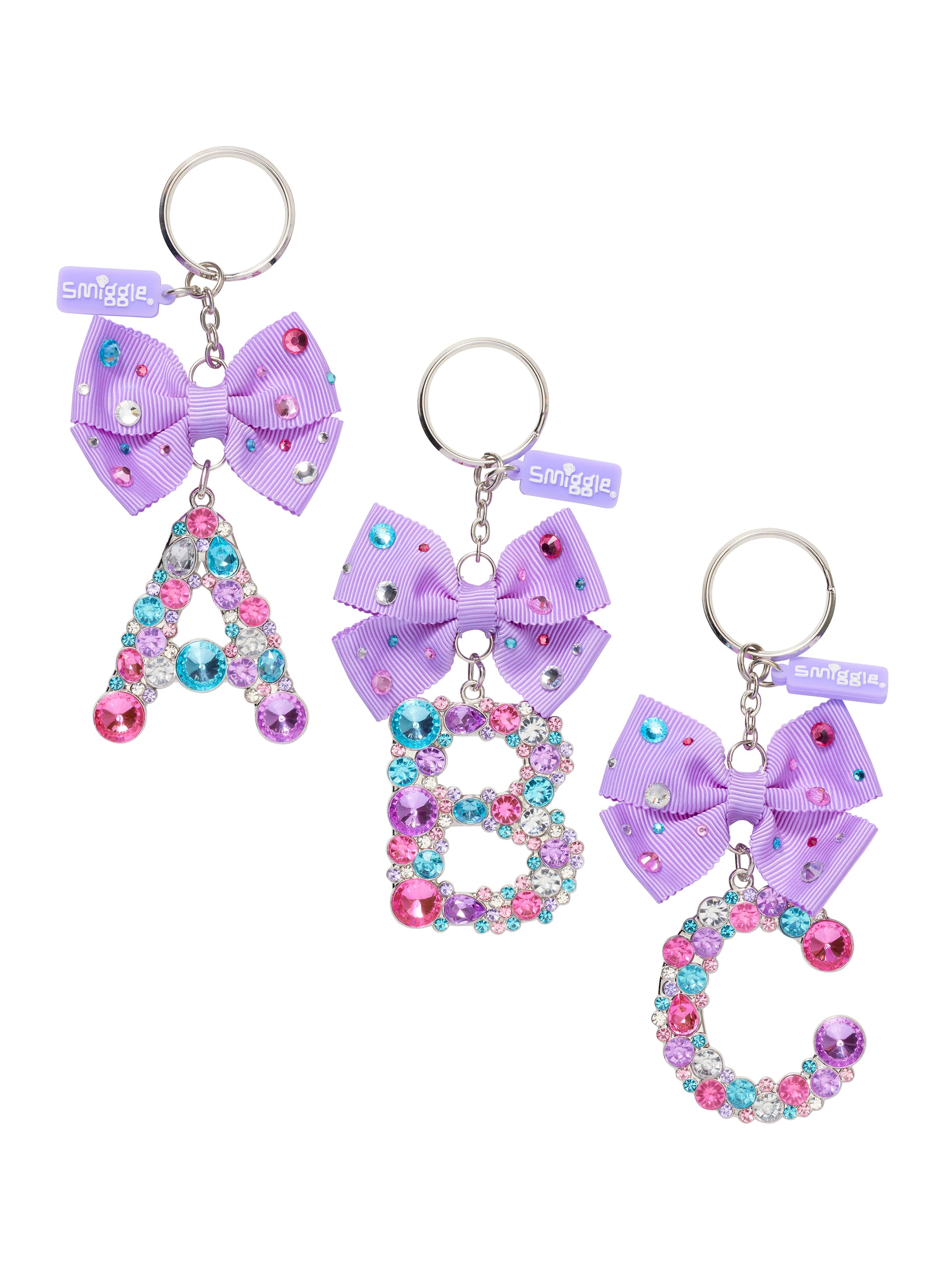 Alpha Jewel Bow Keyring