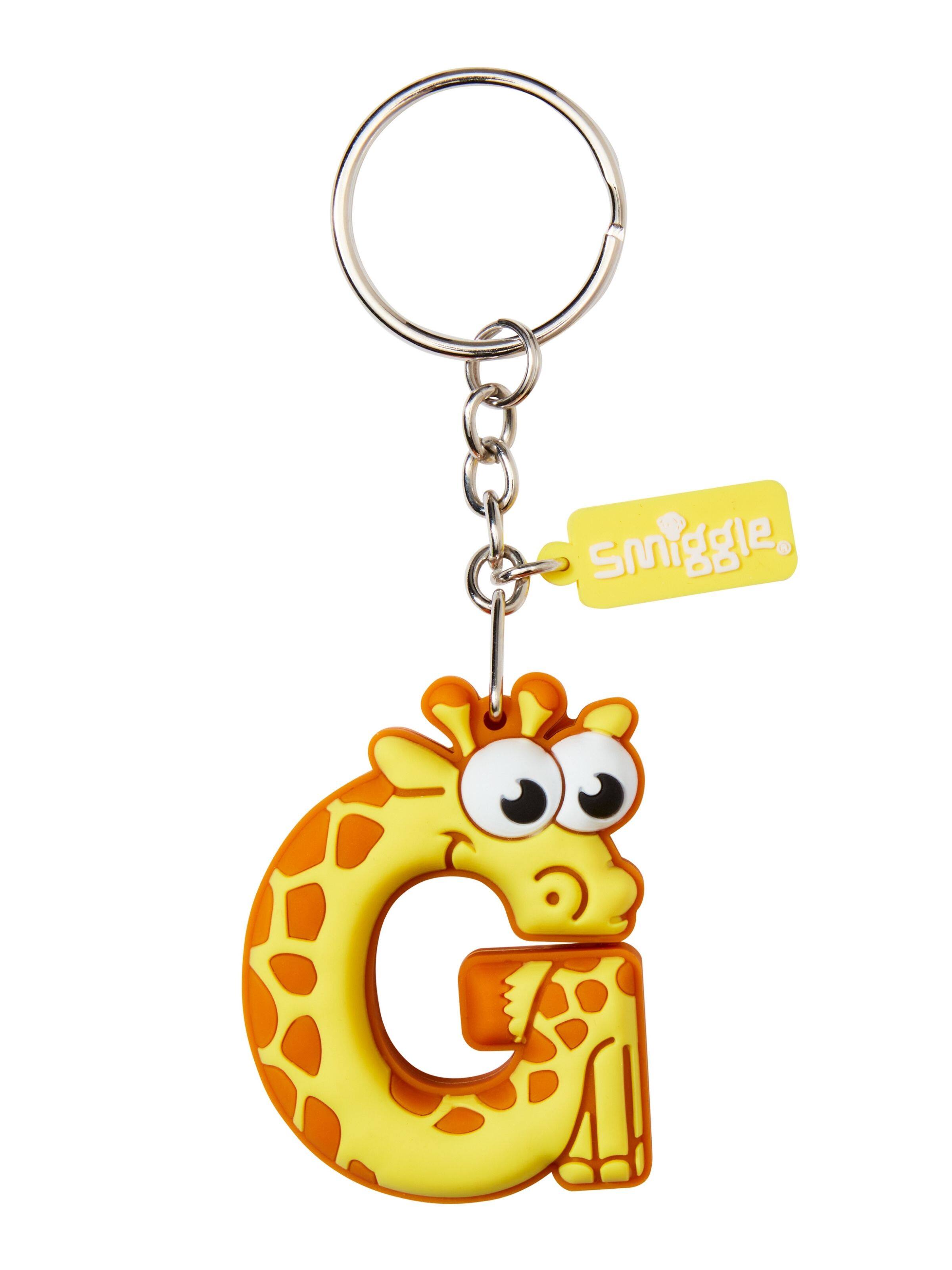 Animals Scented Alphabet Keyring