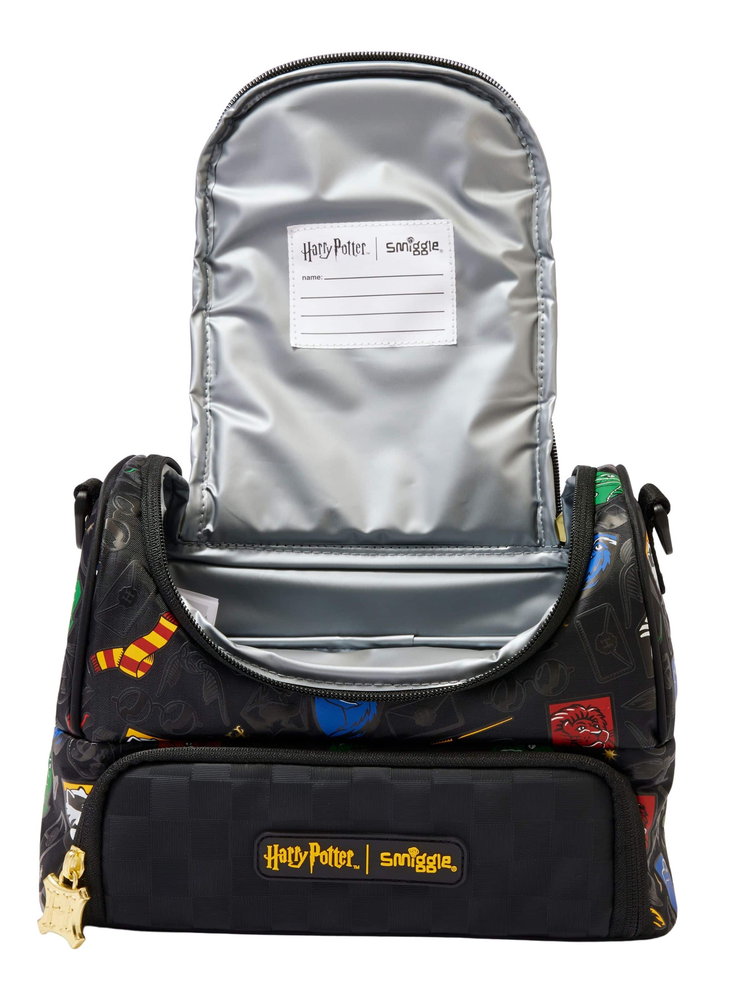 Image for Harry Potter Double Compartment Lunchbox With Strap from Smiggle