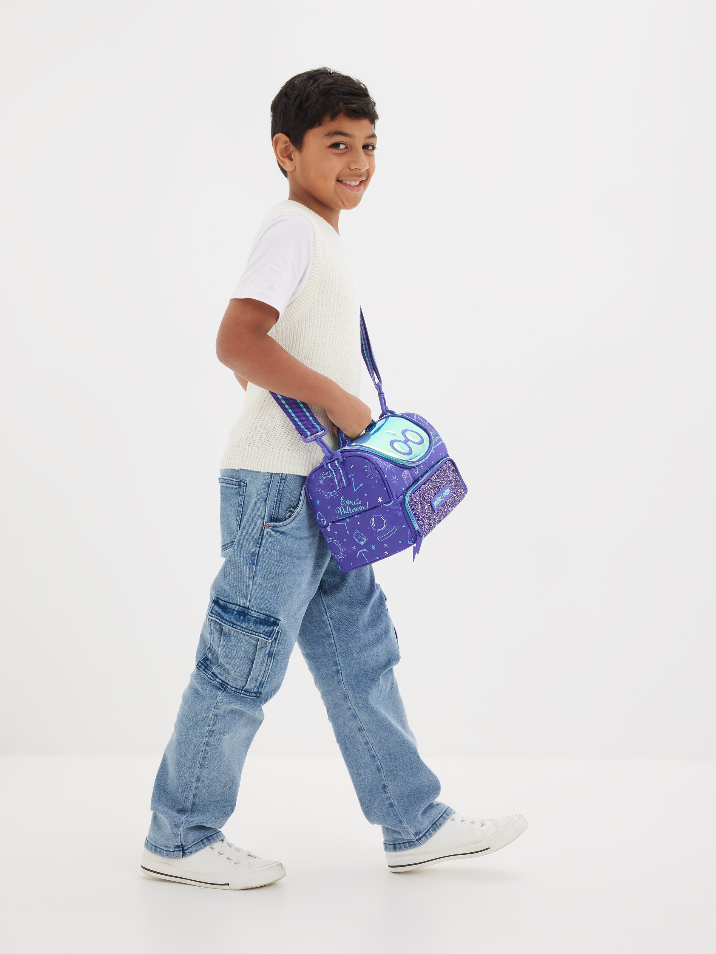 Image for Harry Potter Double Compartment Lunchbox With Strap from Smiggle