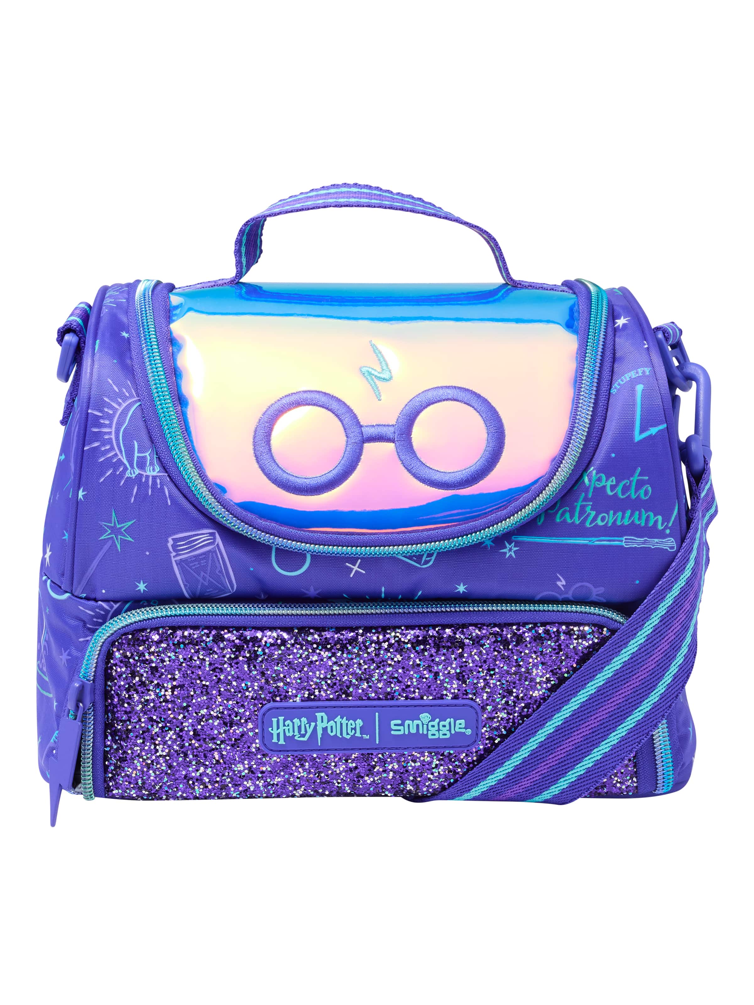 Harry Potter Double Compartment Lunchbox With Strap