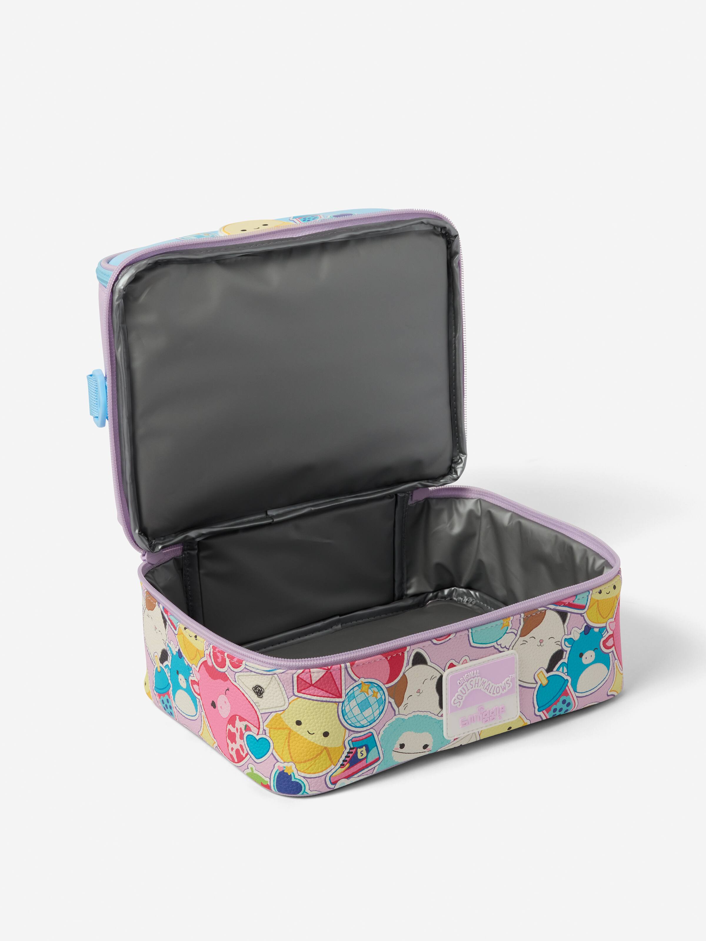 Squishmallows Large Double Decker Lunchbox With Strap