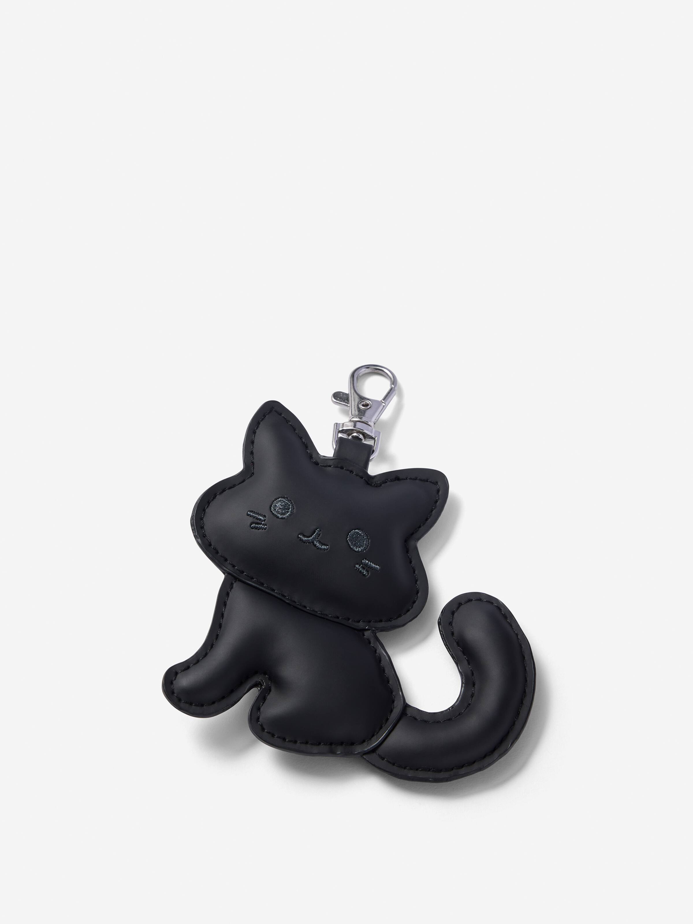 Black Cat Keyring