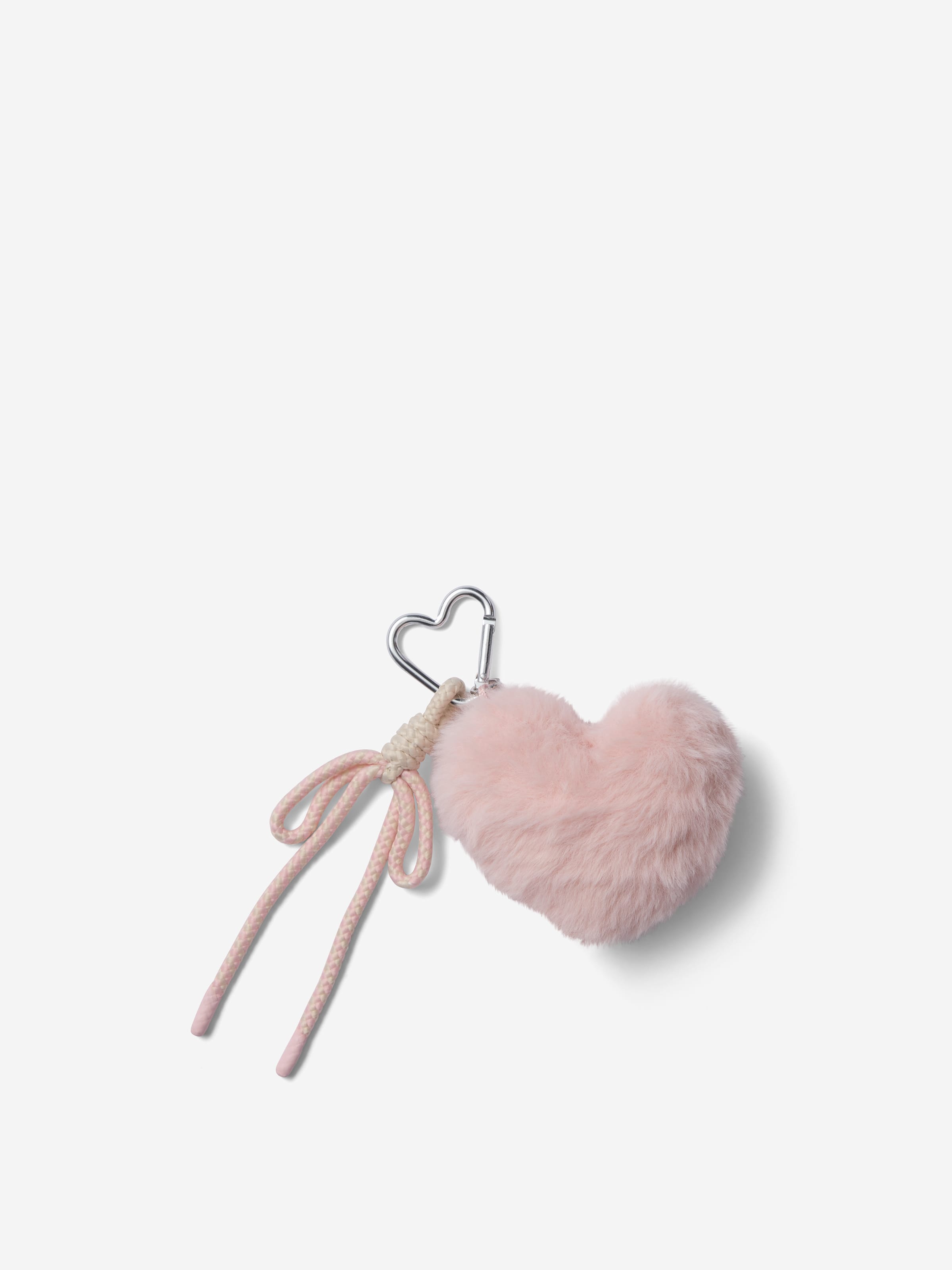 Heart Plush Bag Charm