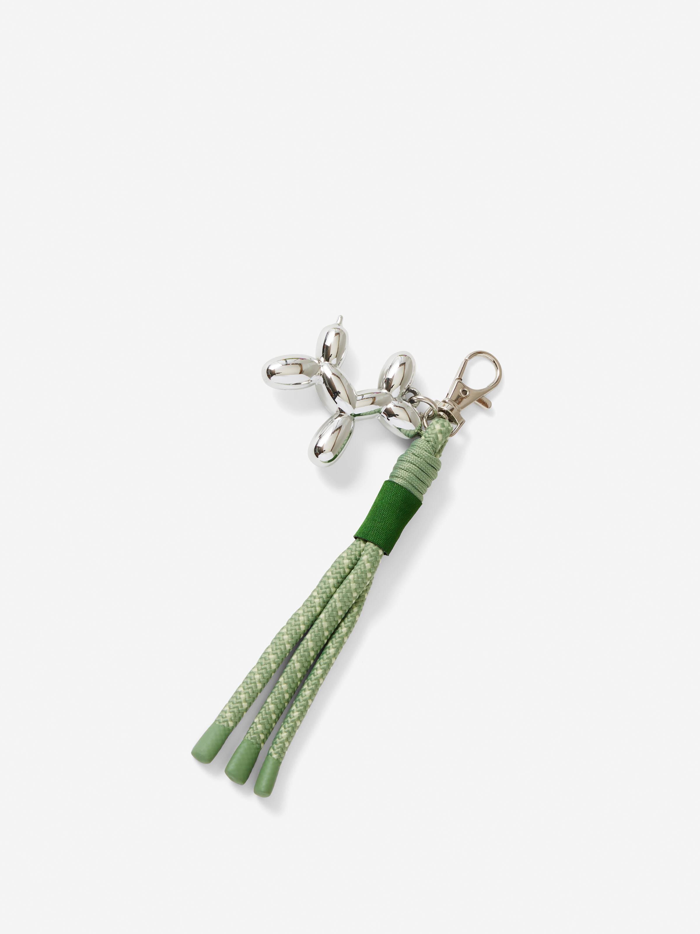 Chrome Dog Keyring