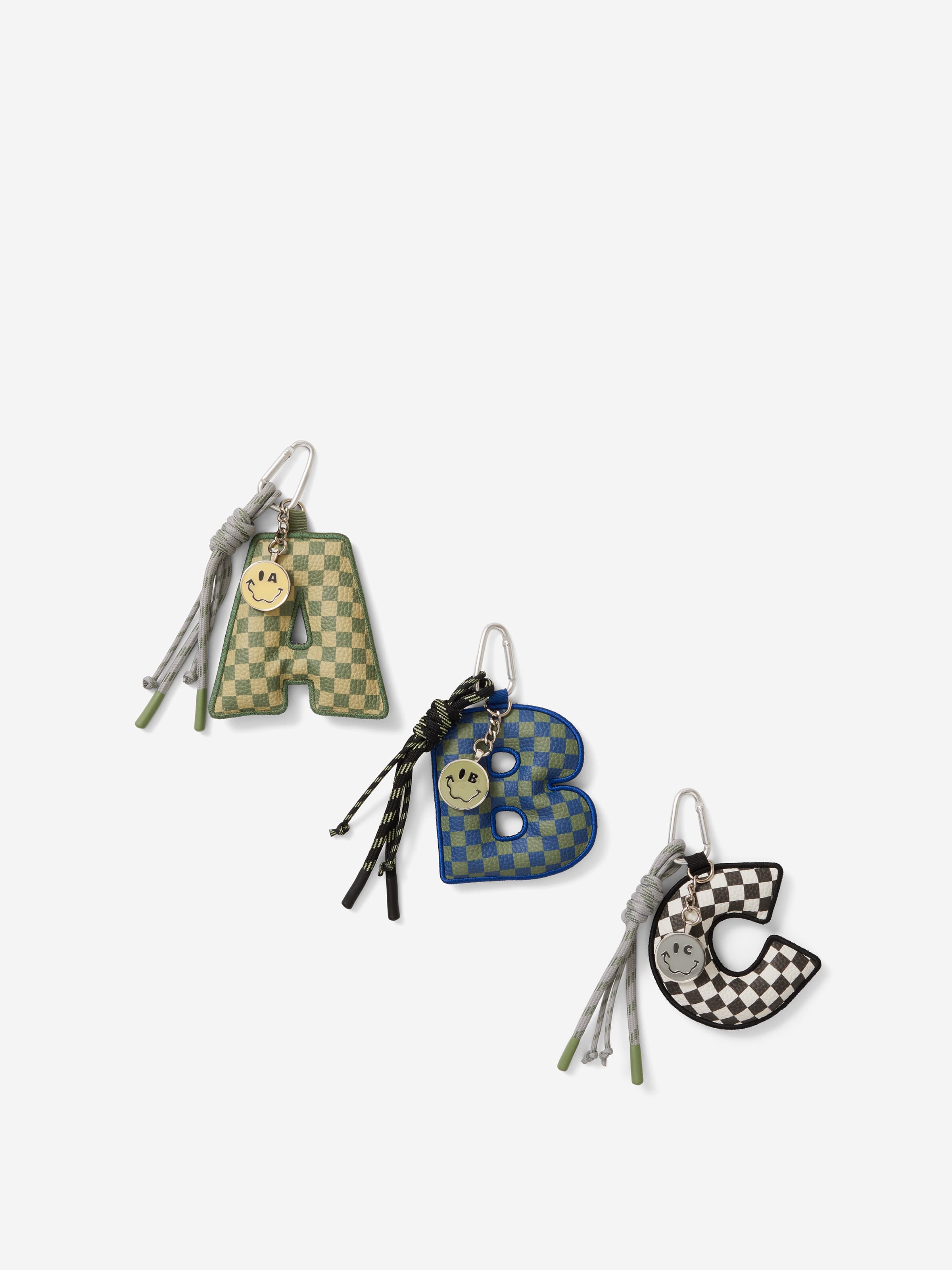 Emoji Puff Alphabet Bag Charm