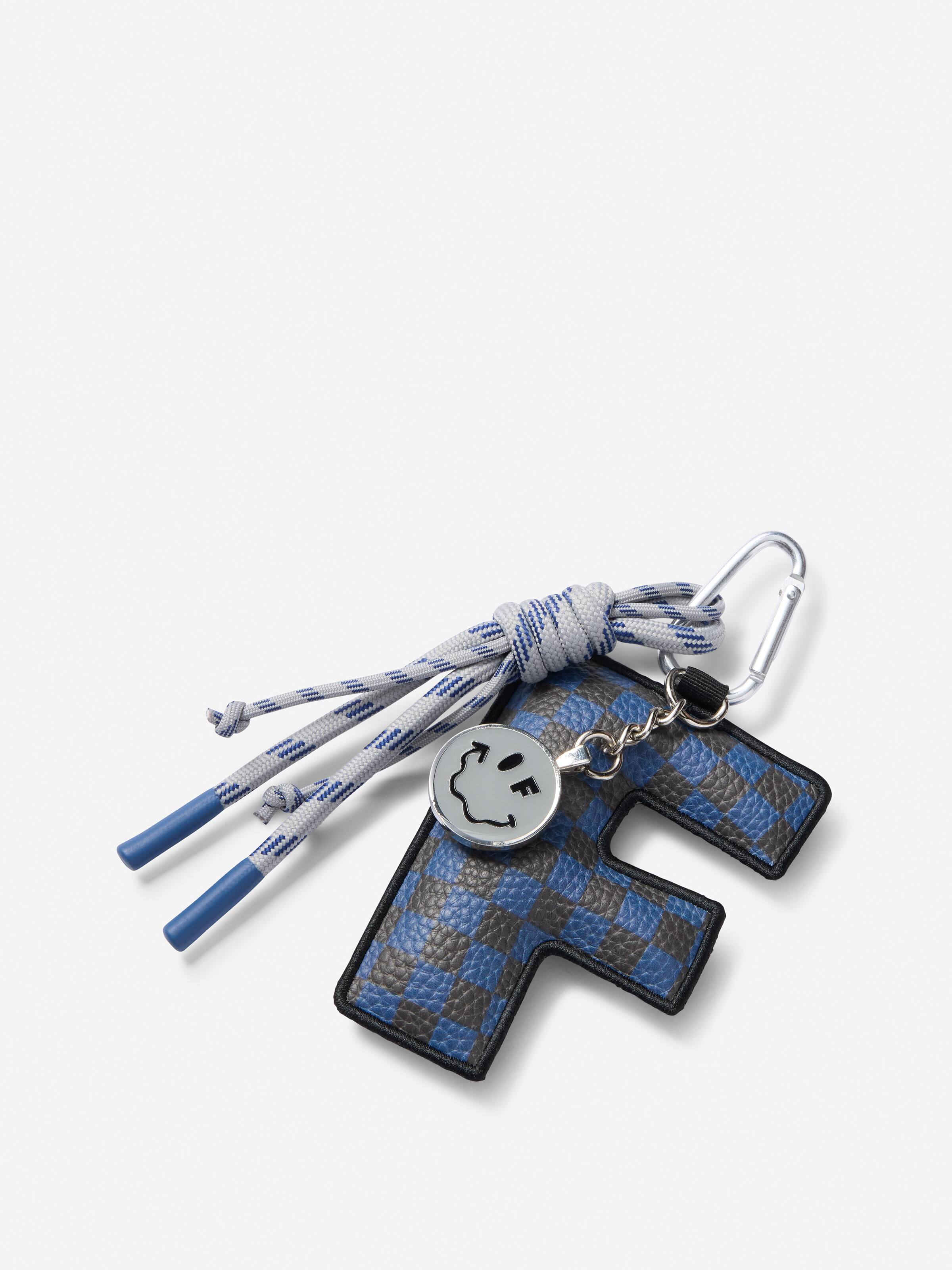 Emoji Puff Alphabet Keyring